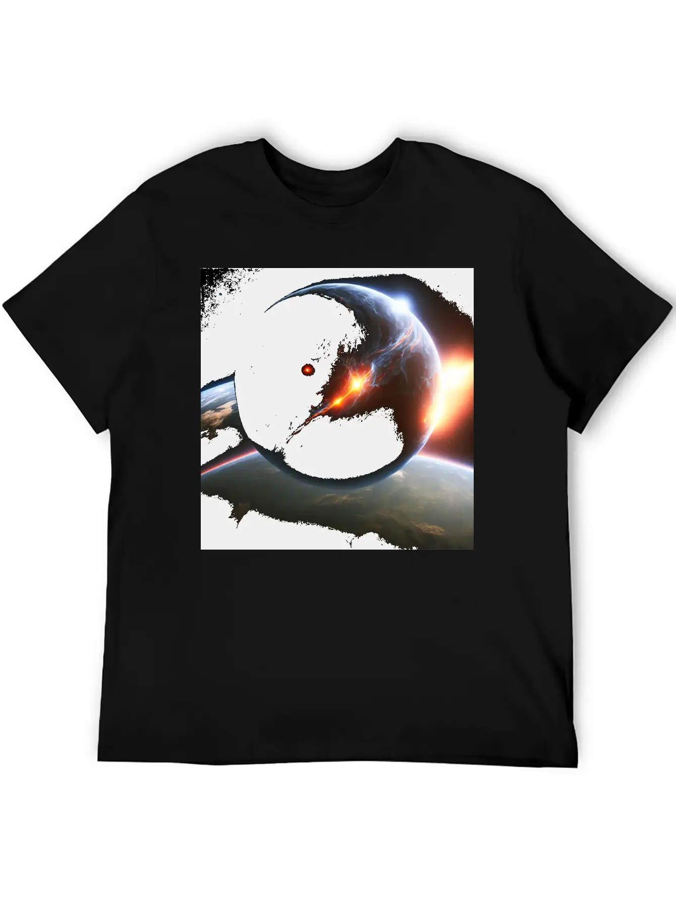 Planet Unisex Casual T-Shirt – Clean Design For Daily Comfort