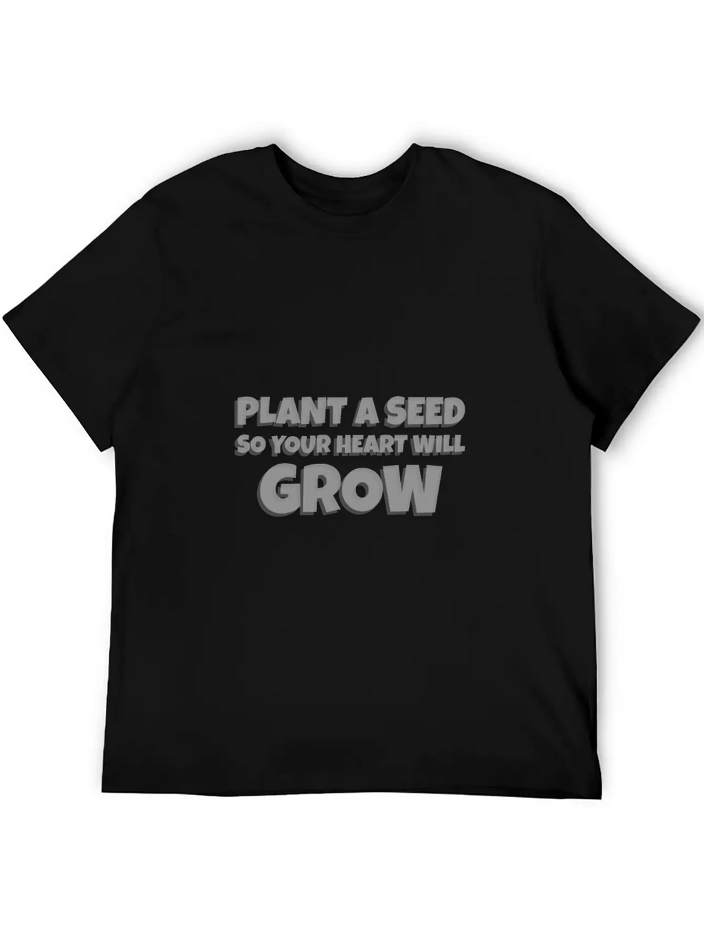 Plant A Seed So Your Heart Will Grow Classic Cotton Tee – Unisex Comfort For Any Season
