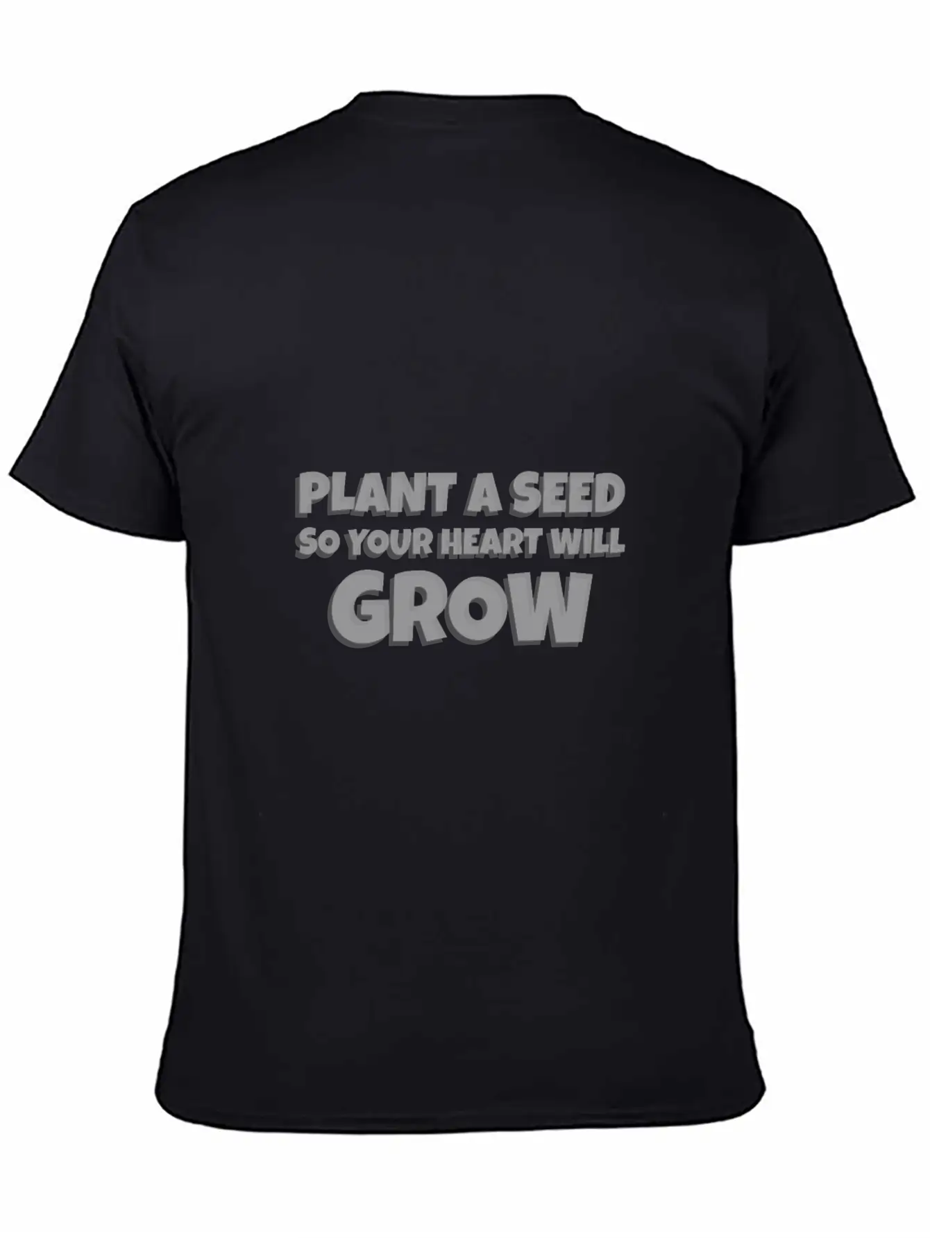 Plant A Seed So Your Heart Will Grow Classic Cotton Tee – Unisex Comfort For Any Season