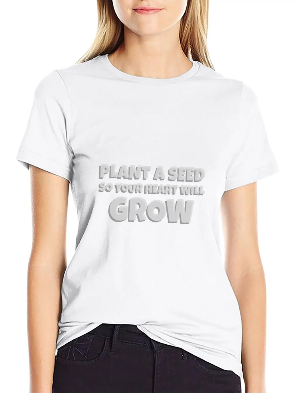 Plant A Seed So Your Heart Will Grow Classic Cotton Tee – Unisex Comfort For Any Season