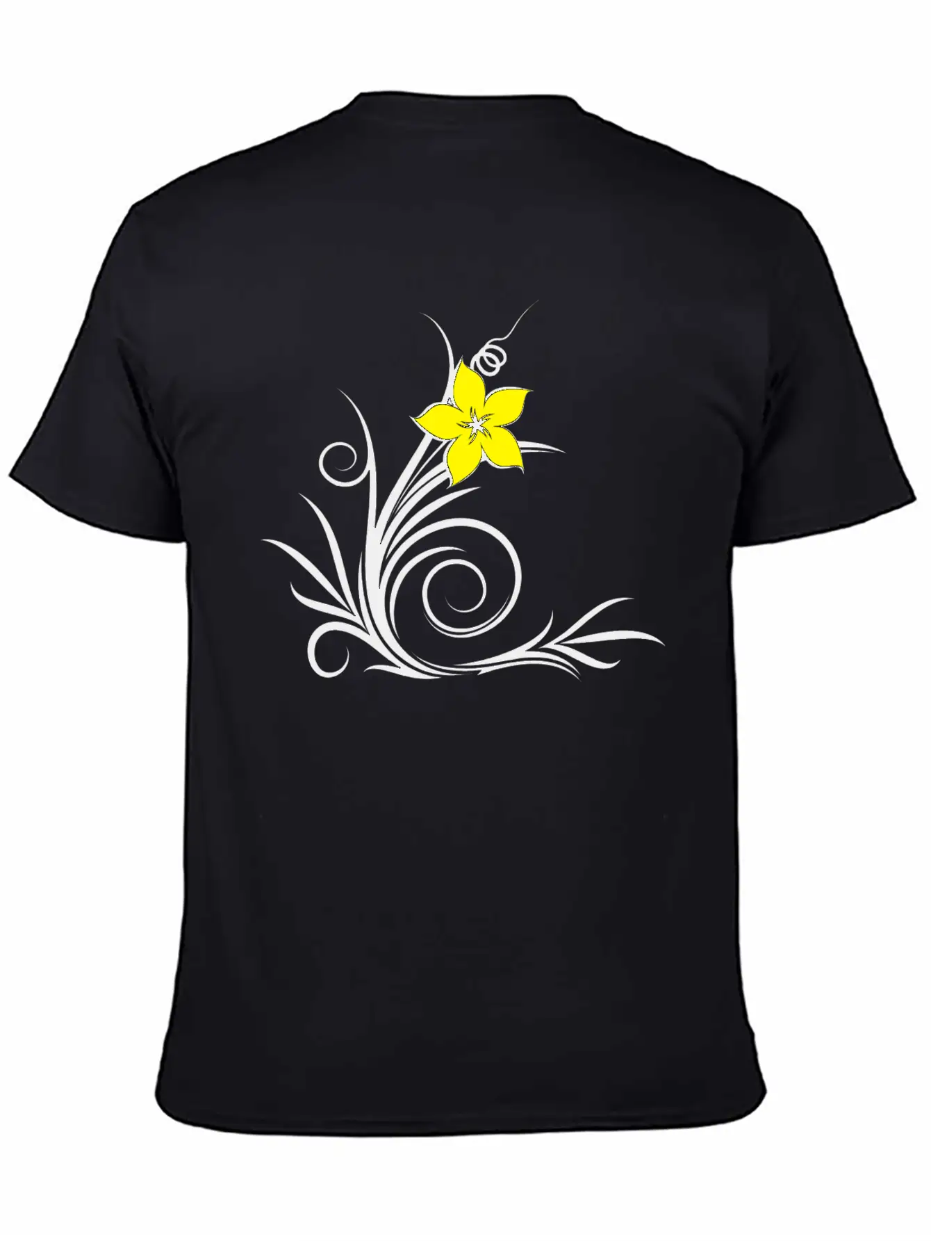 Plant Leaf Relaxed Everyday Tee – Lightweight And Durable Cotton