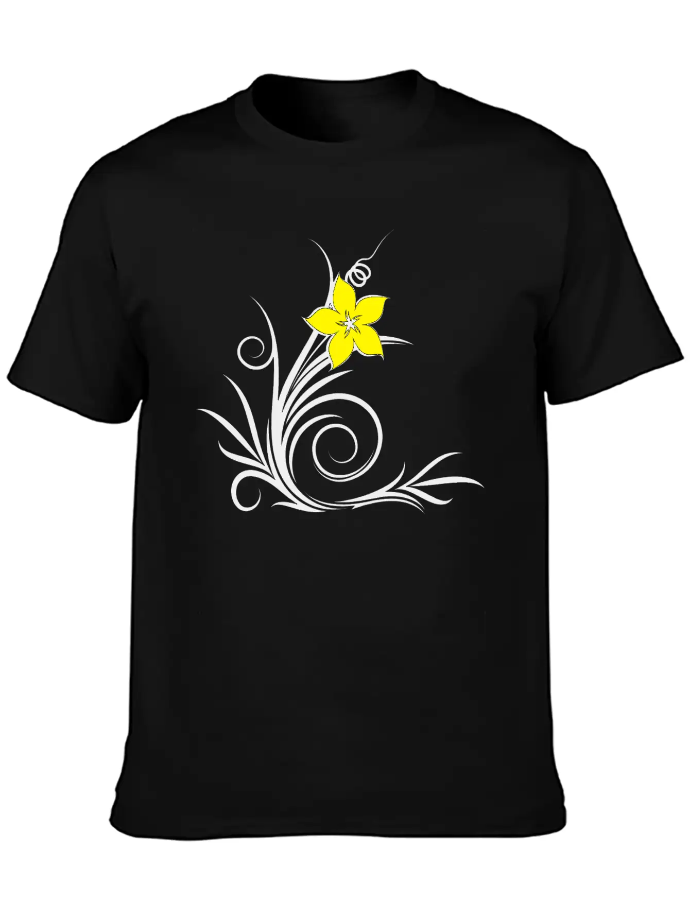 Plant Leaf Relaxed Everyday Tee – Lightweight And Durable Cotton