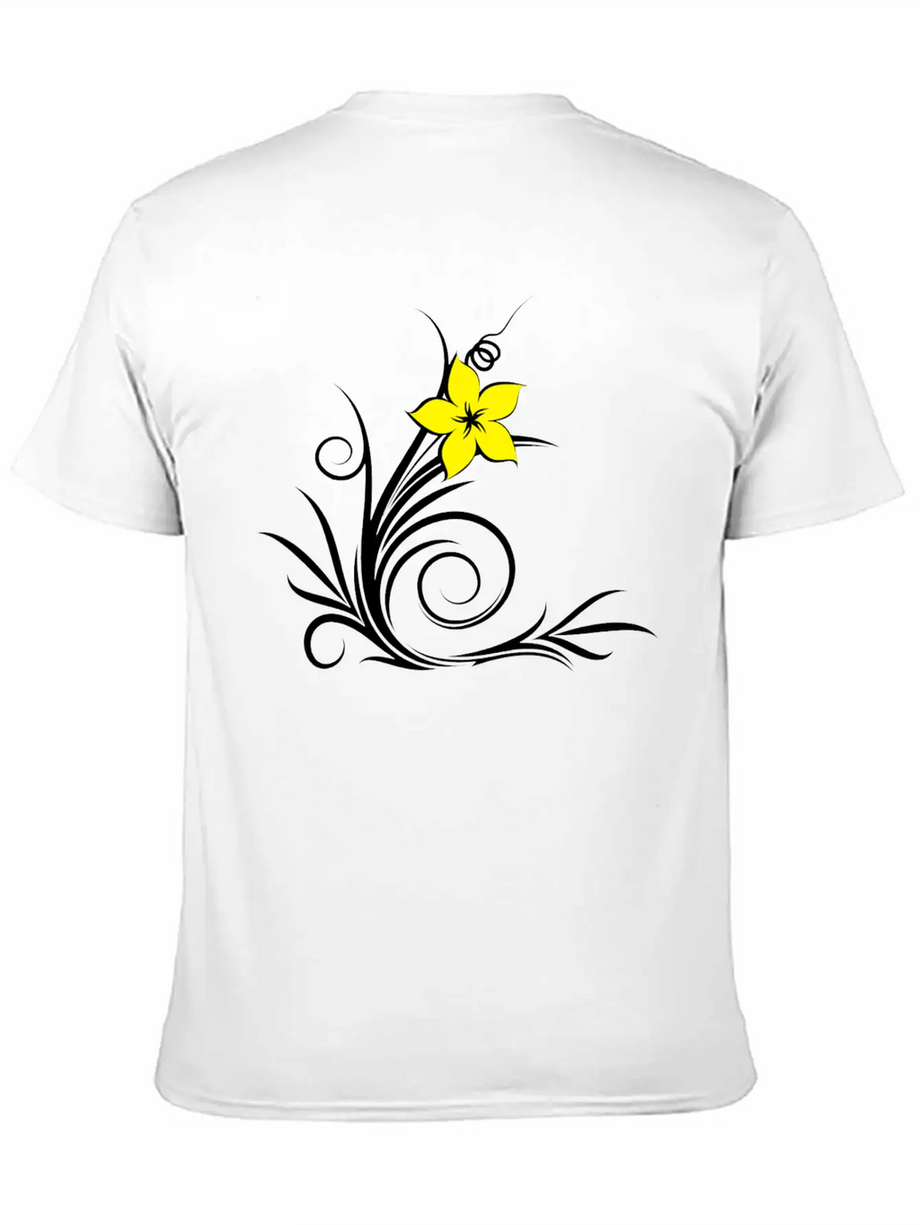 Plant Leaf Relaxed Everyday Tee – Lightweight And Durable Cotton