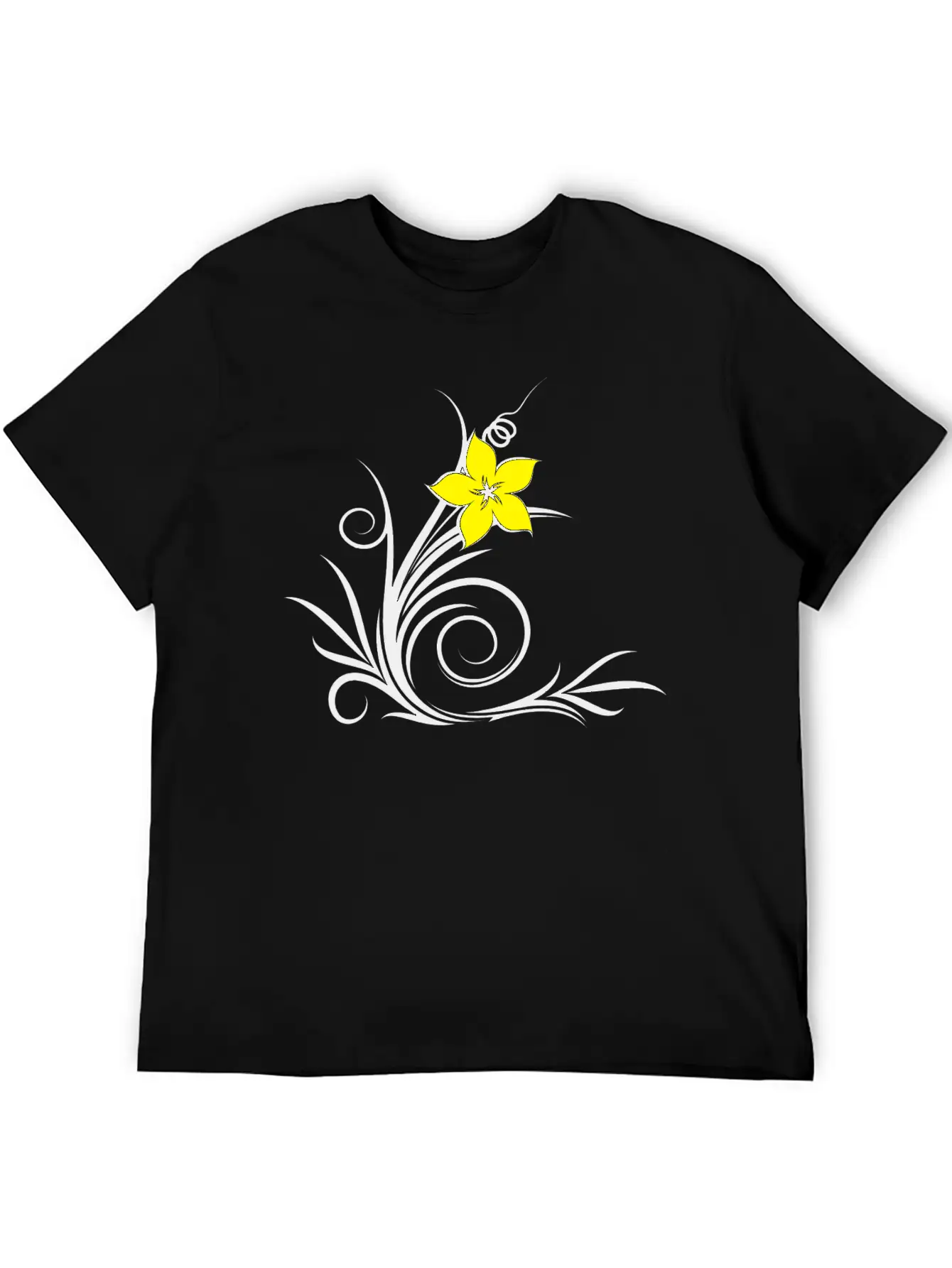 Plant Leaf Relaxed Everyday Tee – Lightweight And Durable Cotton