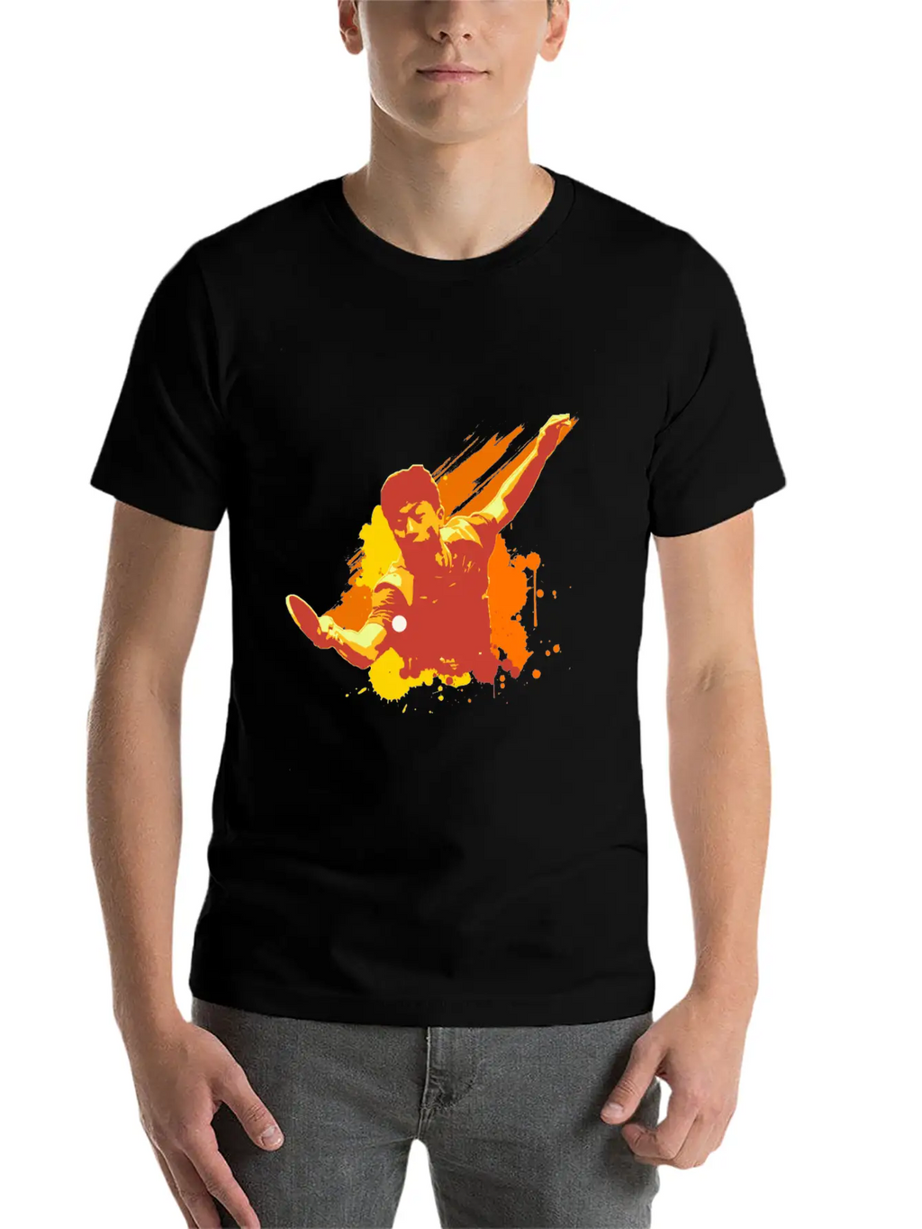 Play Like You Mean It, Ping Pong Championship Unisex Casual T-Shirt – Clean Design For Daily Comfort
