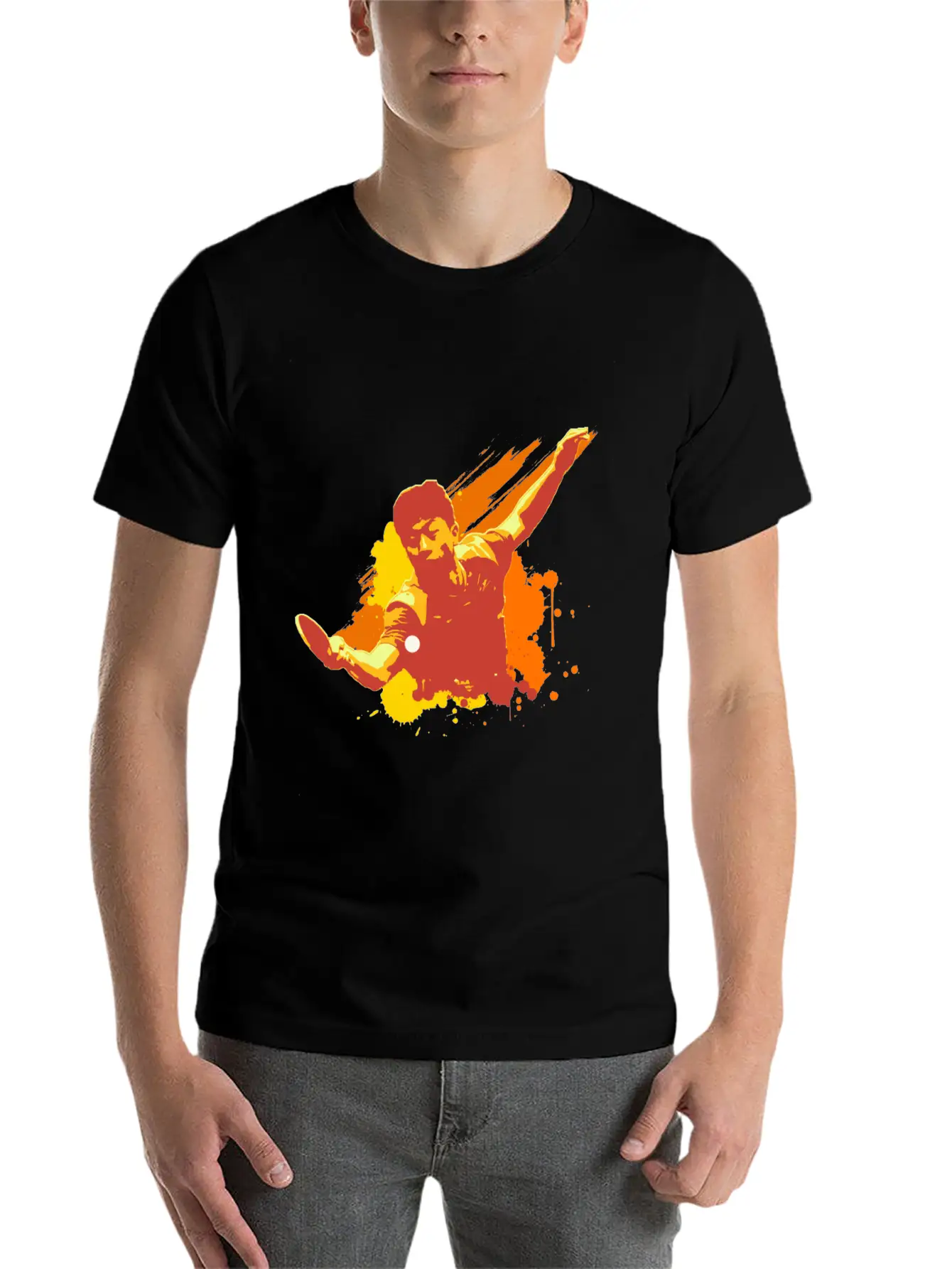 Play Like You Mean It, Ping Pong Championship Unisex Casual T-Shirt – Clean Design For Daily Comfort