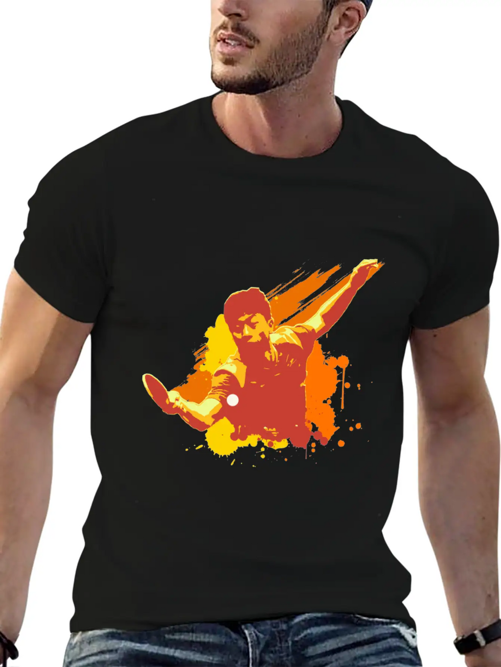 Play Like You Mean It, Ping Pong Championship Unisex Casual T-Shirt – Clean Design For Daily Comfort