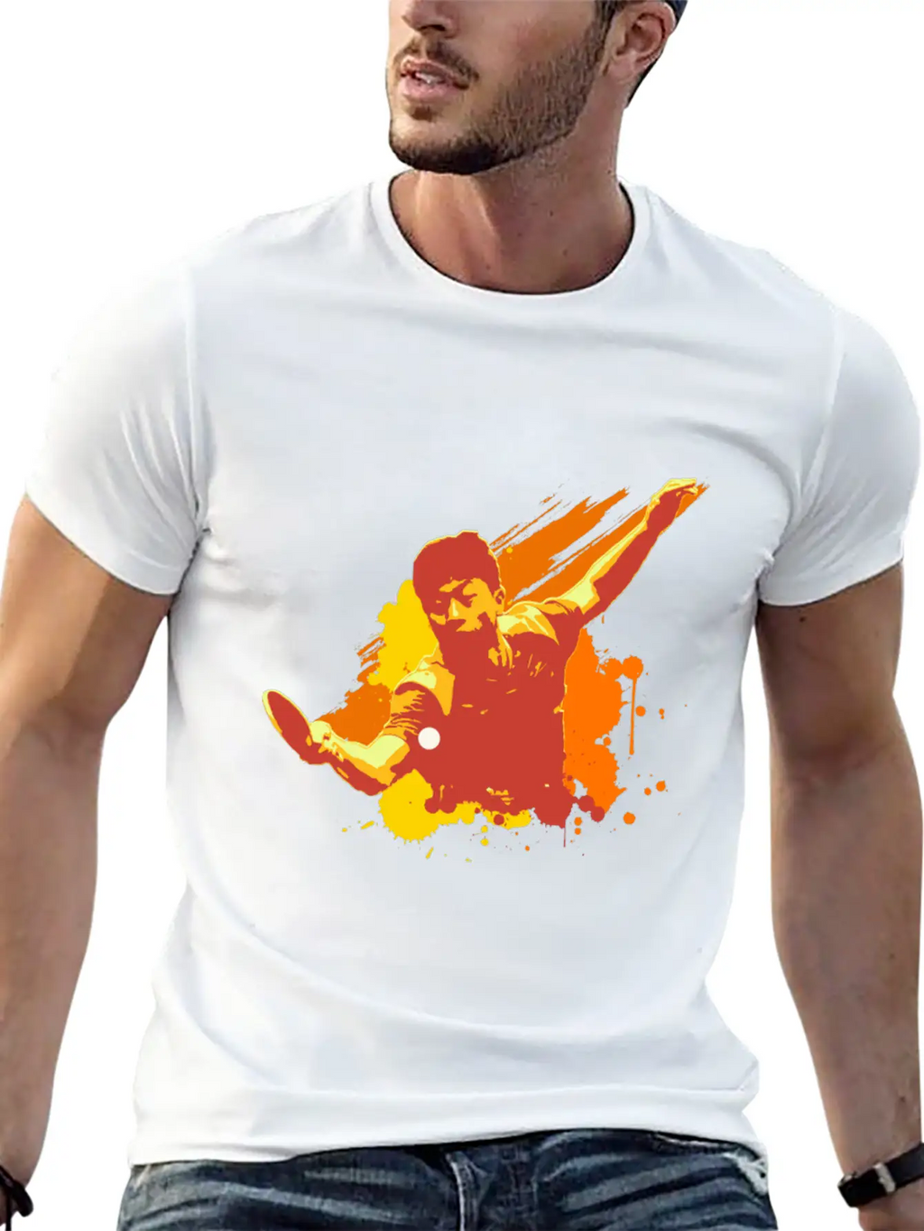 Play Like You Mean It, Ping Pong Championship Unisex Casual T-Shirt – Clean Design For Daily Comfort