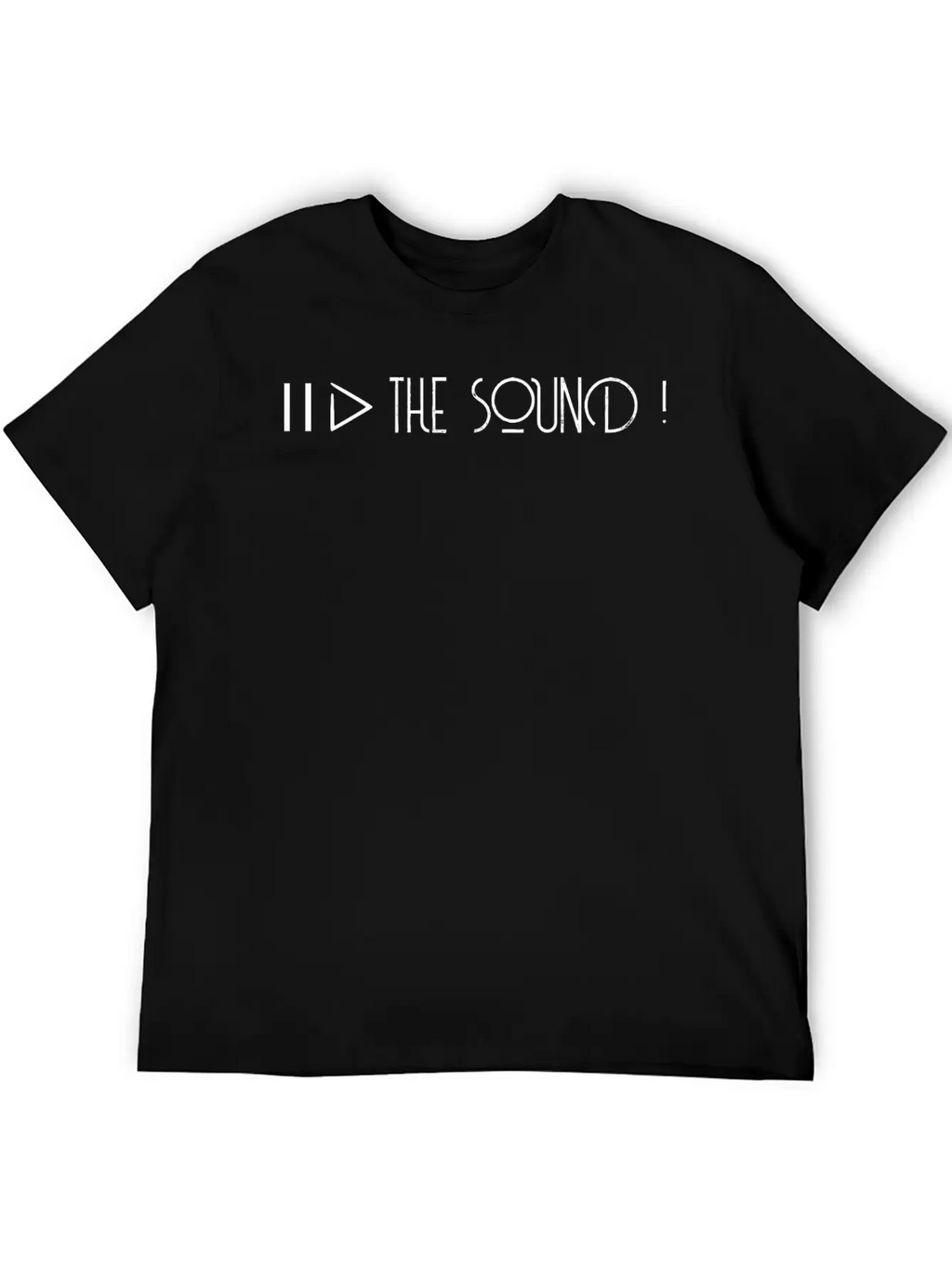 Play & Stop The Sound White Timeless Short Sleeve Tee – Comfy And Minimalist Design