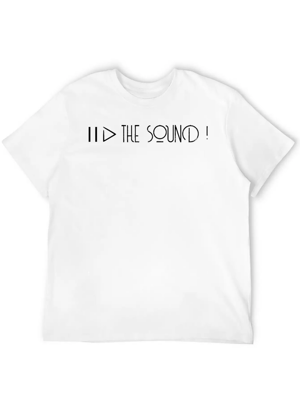 Play & Stop The Sound White Timeless Short Sleeve Tee – Comfy And Minimalist Design