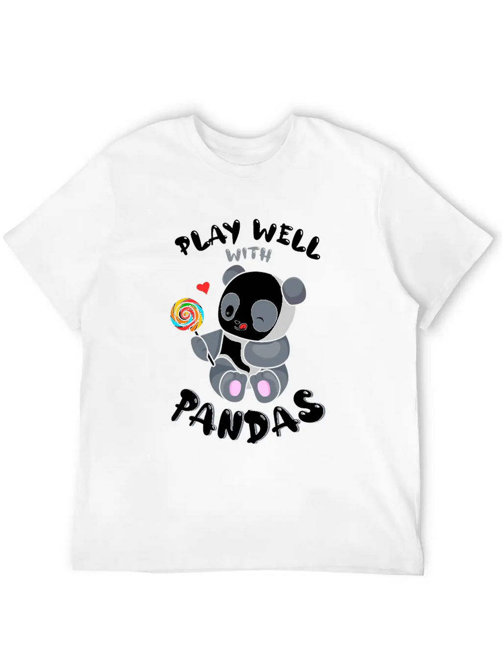 Play Well With Others Panda Bear Zookeeper Animal Classic Cotton Tee – Unisex Comfort For Any Season