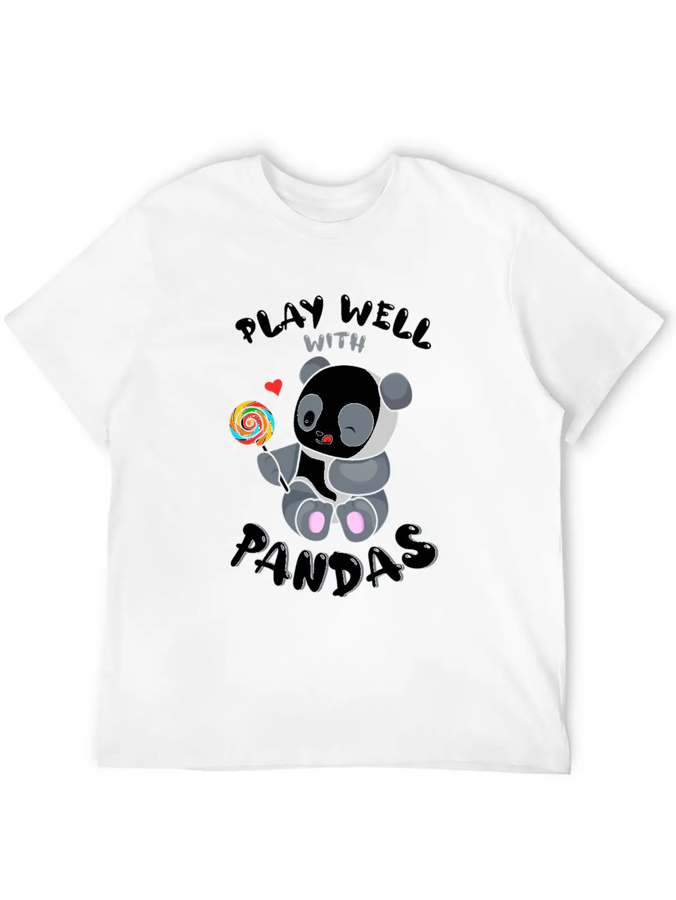 Play Well With Others Panda Bear Zookeeper Animal Classic Cotton Tee – Unisex Comfort For Any Season
