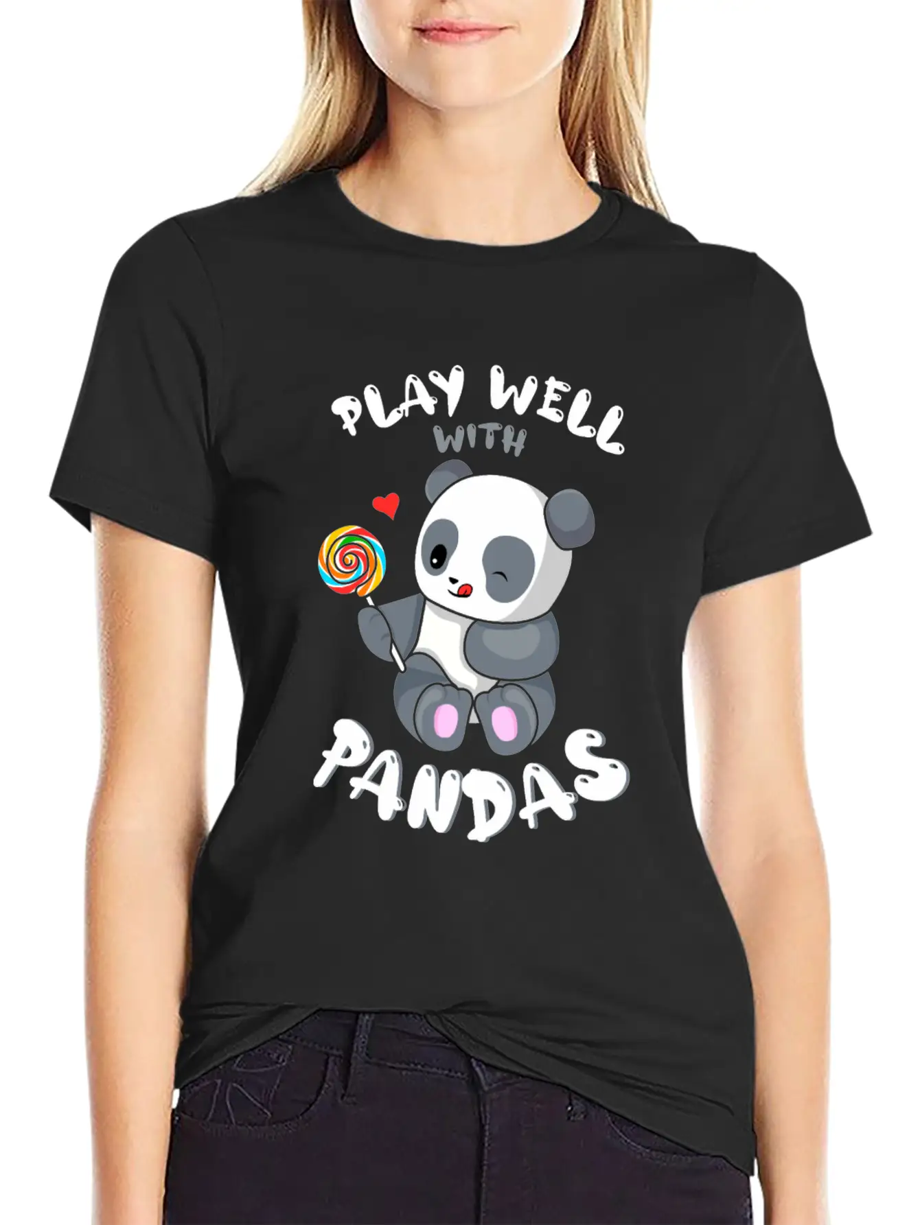 Play Well With Others Panda Bear Zookeeper Animal Classic Cotton Tee – Unisex Comfort For Any Season