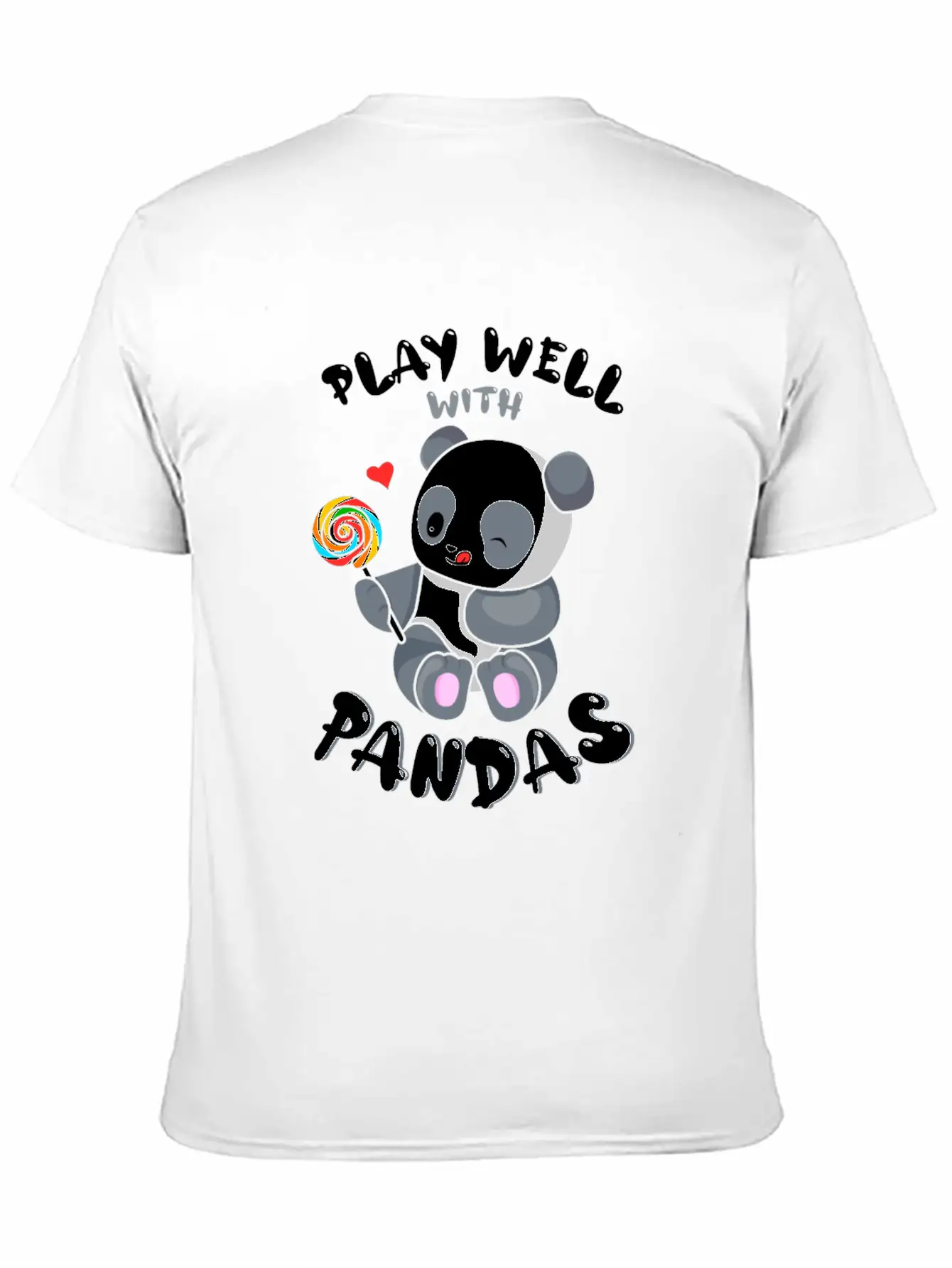 Play Well With Others Panda Bear Zookeeper Animal Classic Cotton Tee – Unisex Comfort For Any Season