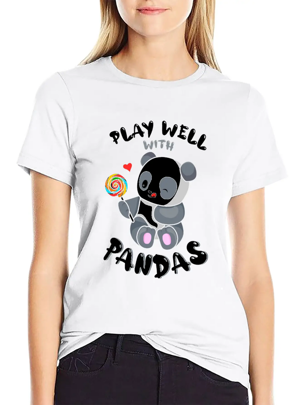 Play Well With Others Panda Bear Zookeeper Animal Classic Cotton Tee – Unisex Comfort For Any Season