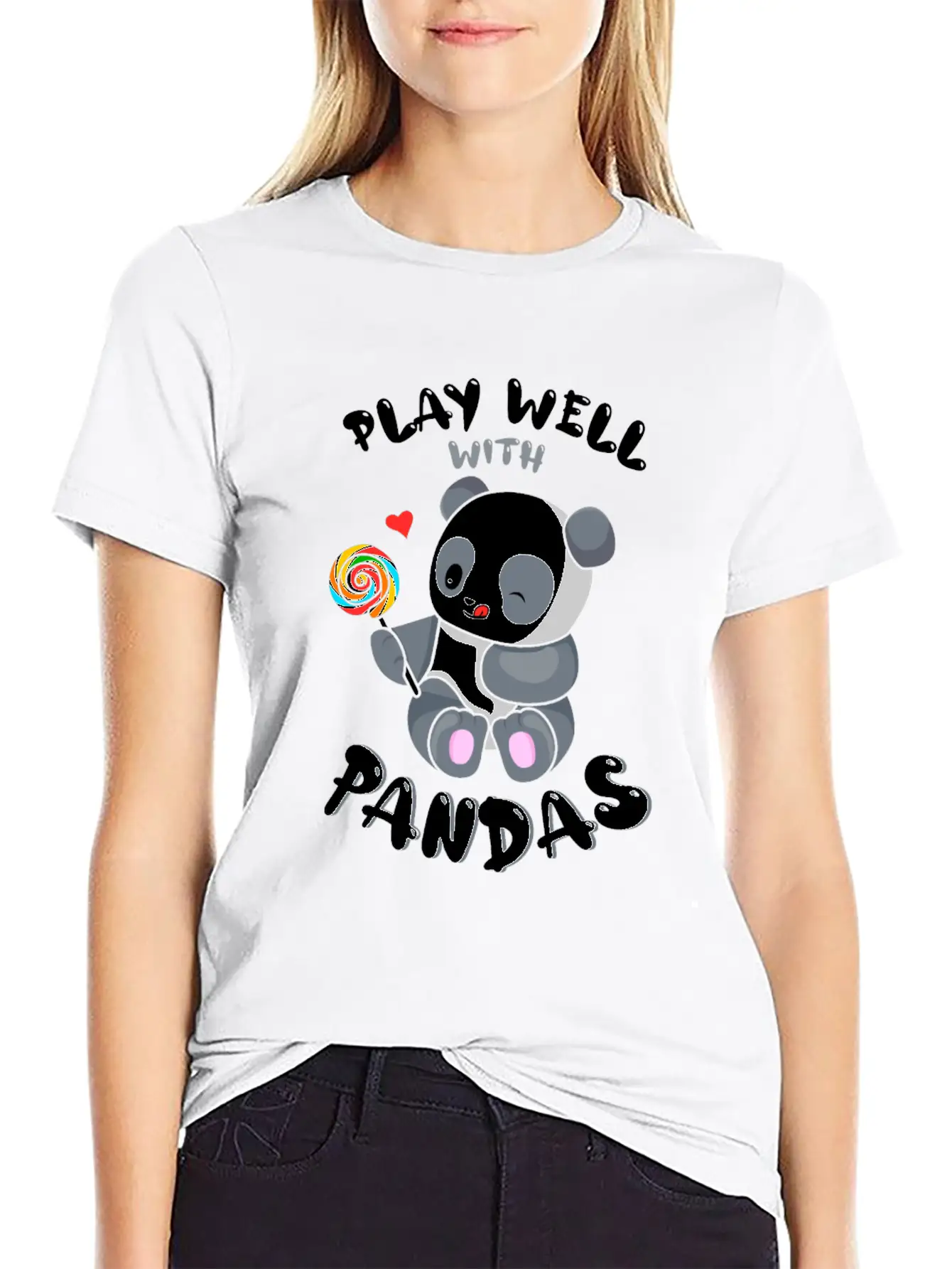 Play Well With Others Panda Bear Zookeeper Animal Classic Cotton Tee – Unisex Comfort For Any Season