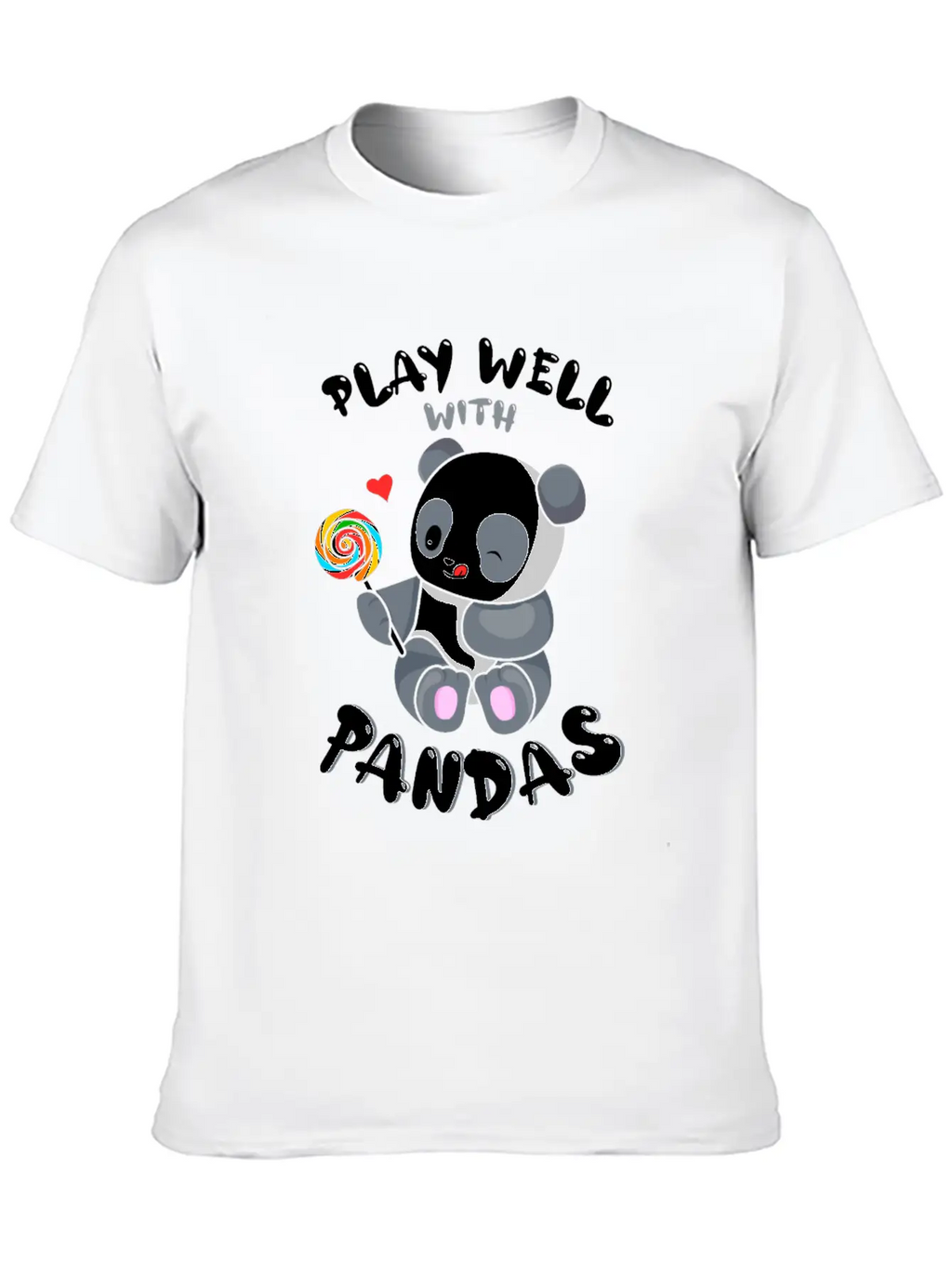Play Well With Others Panda Bear Zookeeper Animal Classic Cotton Tee – Unisex Comfort For Any Season