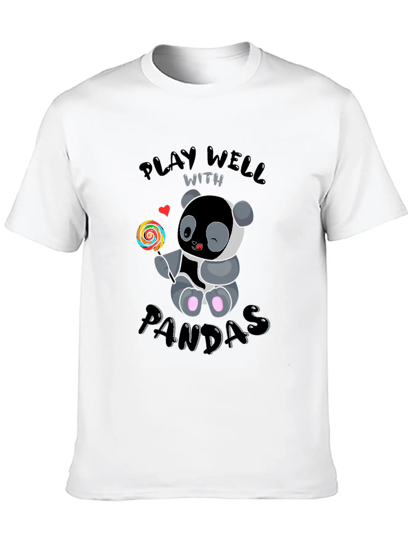 Play Well With Others Panda Bear Zookeeper Animal Classic Cotton Tee – Unisex Comfort For Any Season