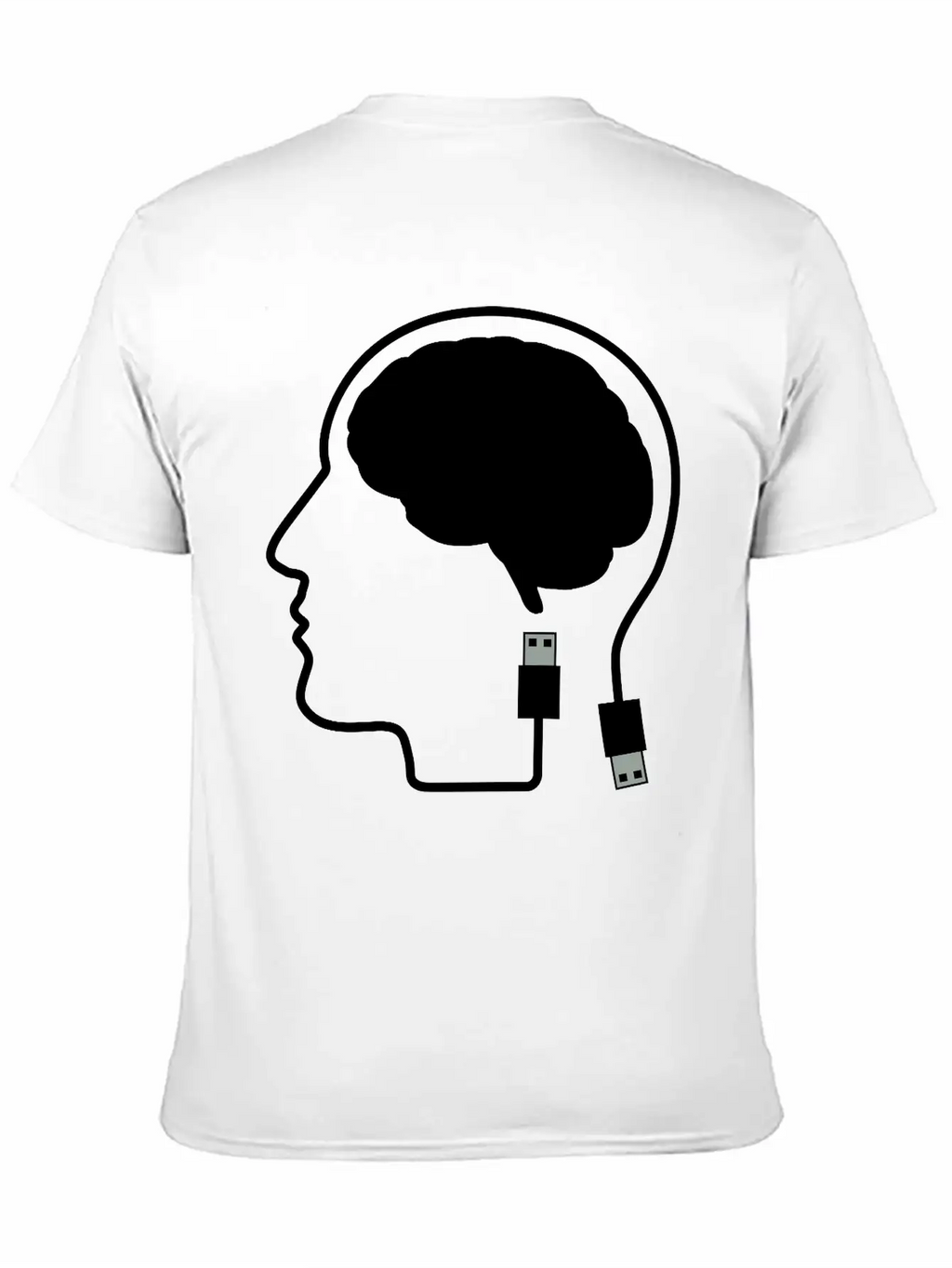 Plugged In Breathable Graphic T-Shirt – Perfect For Casual Days