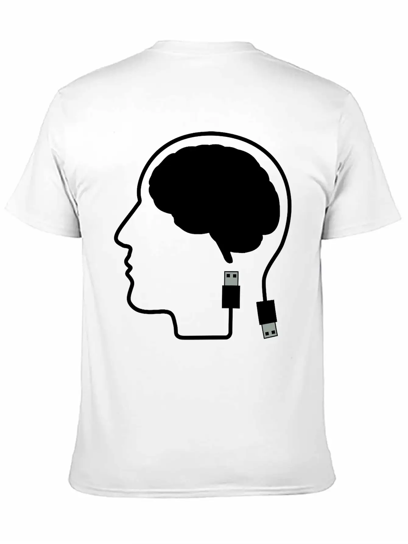 Plugged In Breathable Graphic T-Shirt – Perfect For Casual Days