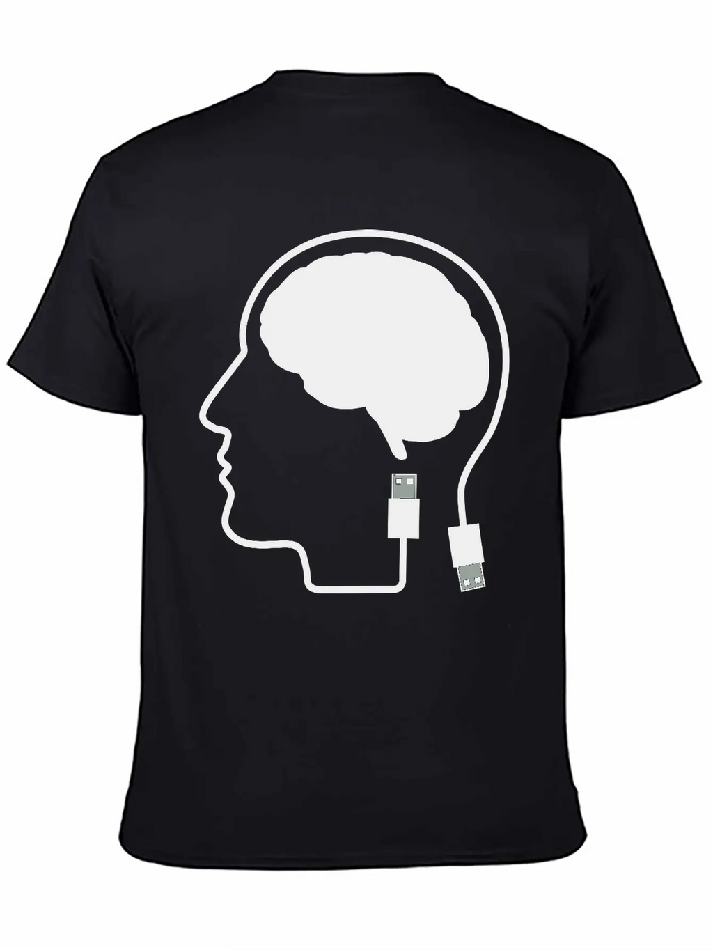 Plugged In Breathable Graphic T-Shirt – Perfect For Casual Days