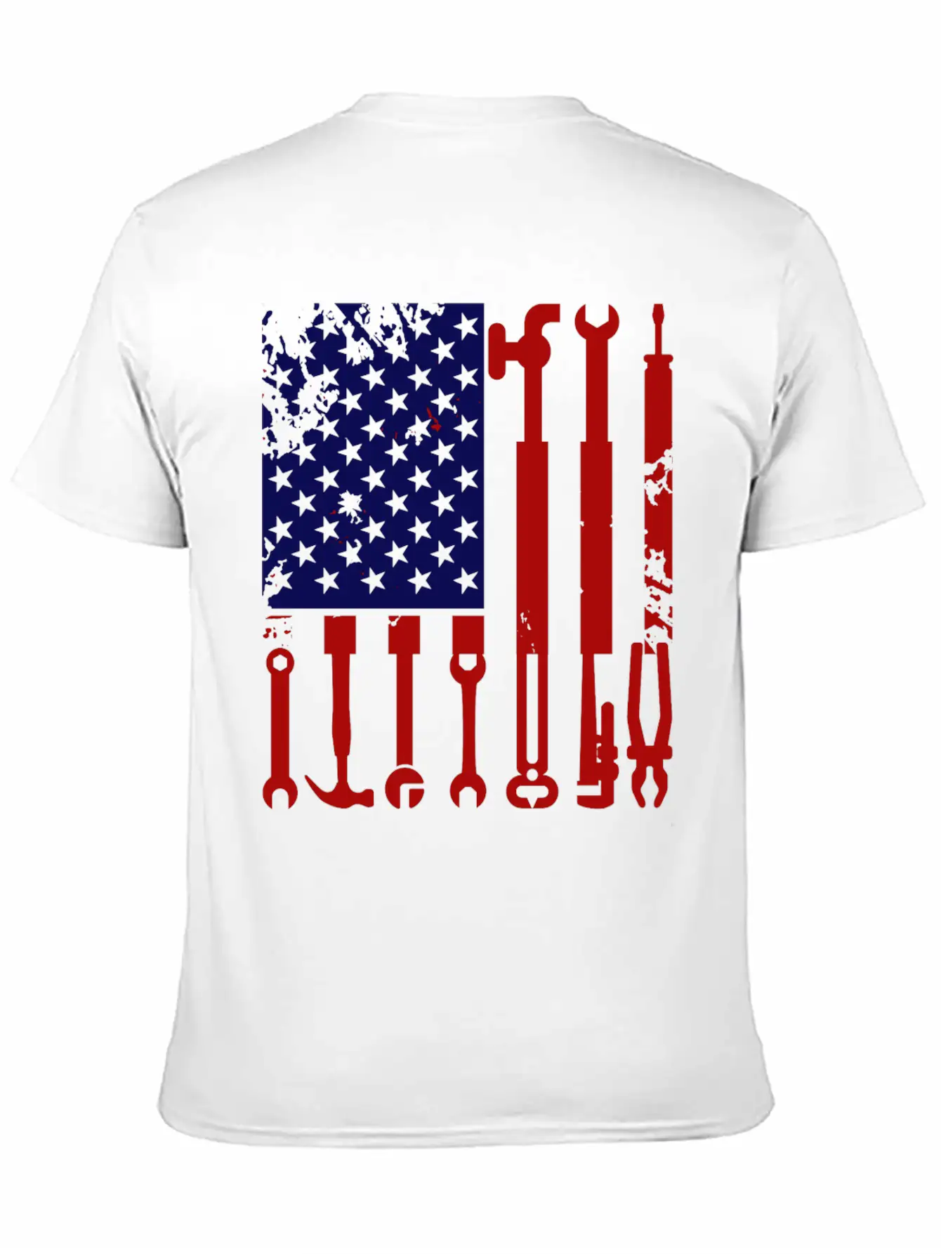 Plumbers Product American Flag Gift Ideas Unisex Casual T-Shirt – Clean Design For Daily Comfort