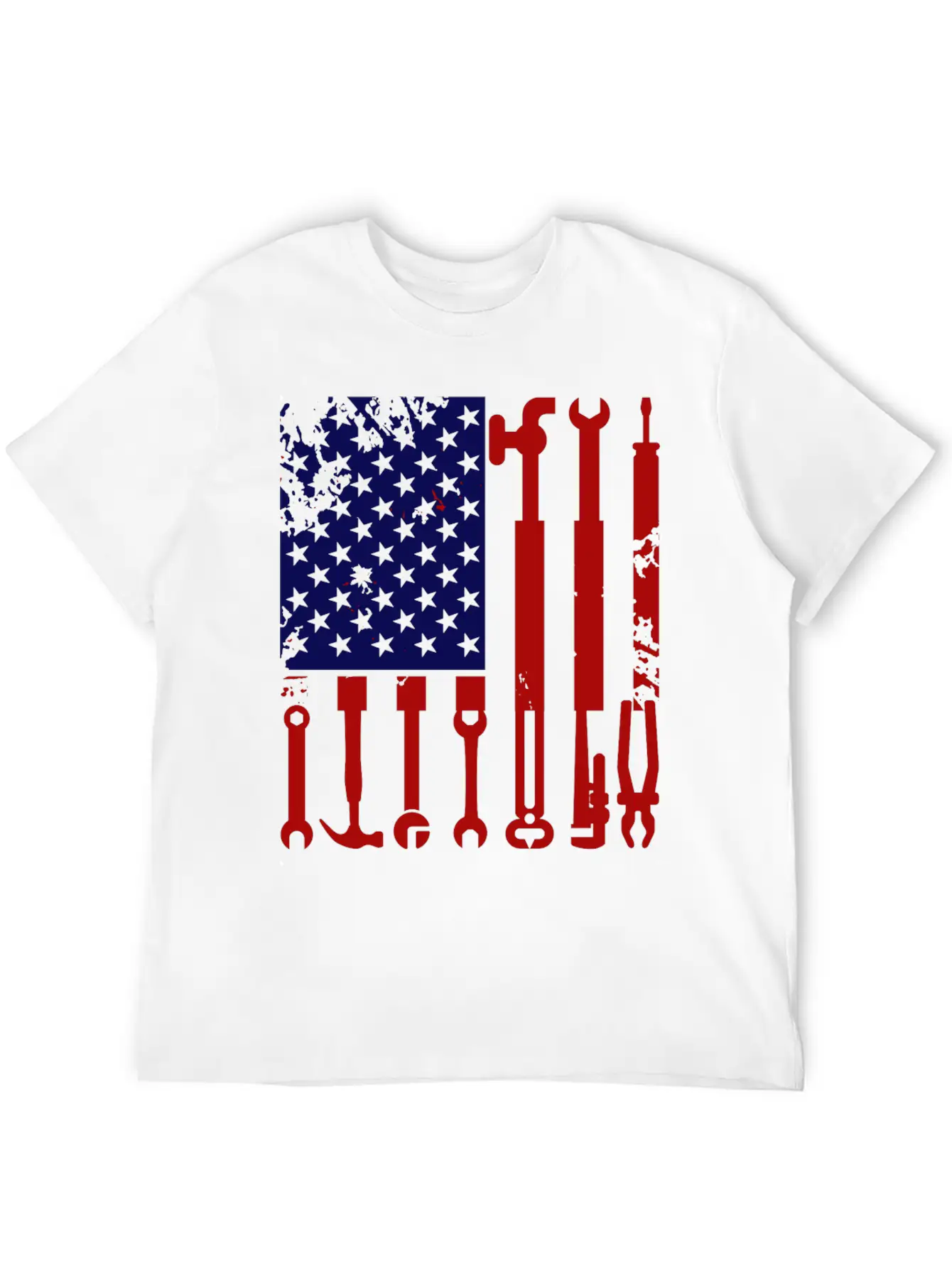 Plumbers Product American Flag Gift Ideas Unisex Casual T-Shirt – Clean Design For Daily Comfort