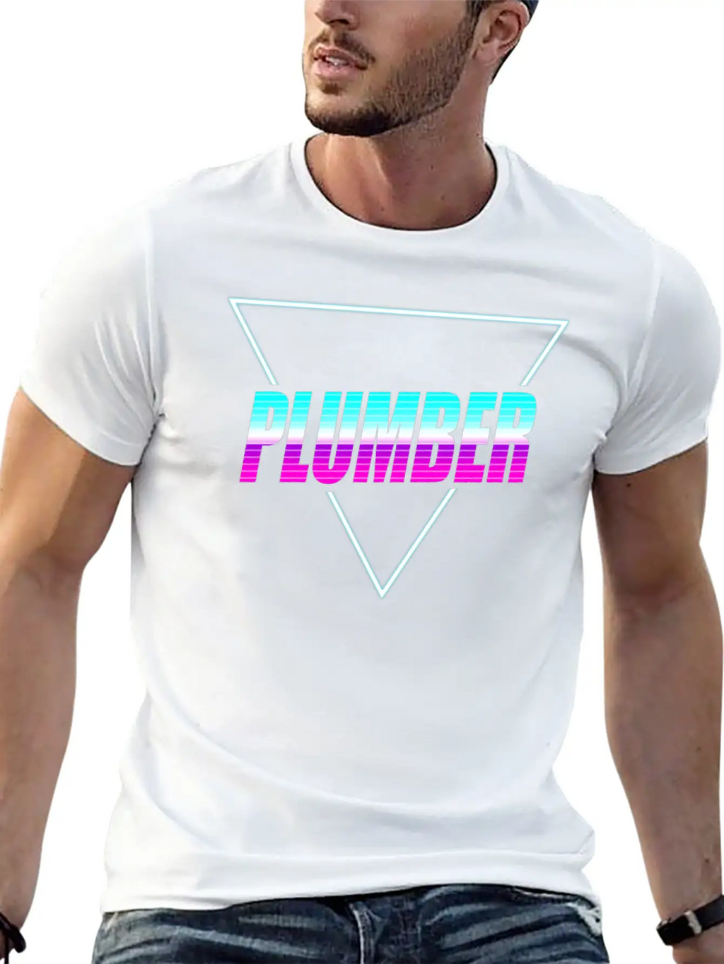 Plumbing Plumber 80s 90s Retro Classic Cotton Tee – Unisex Comfort For Any Season