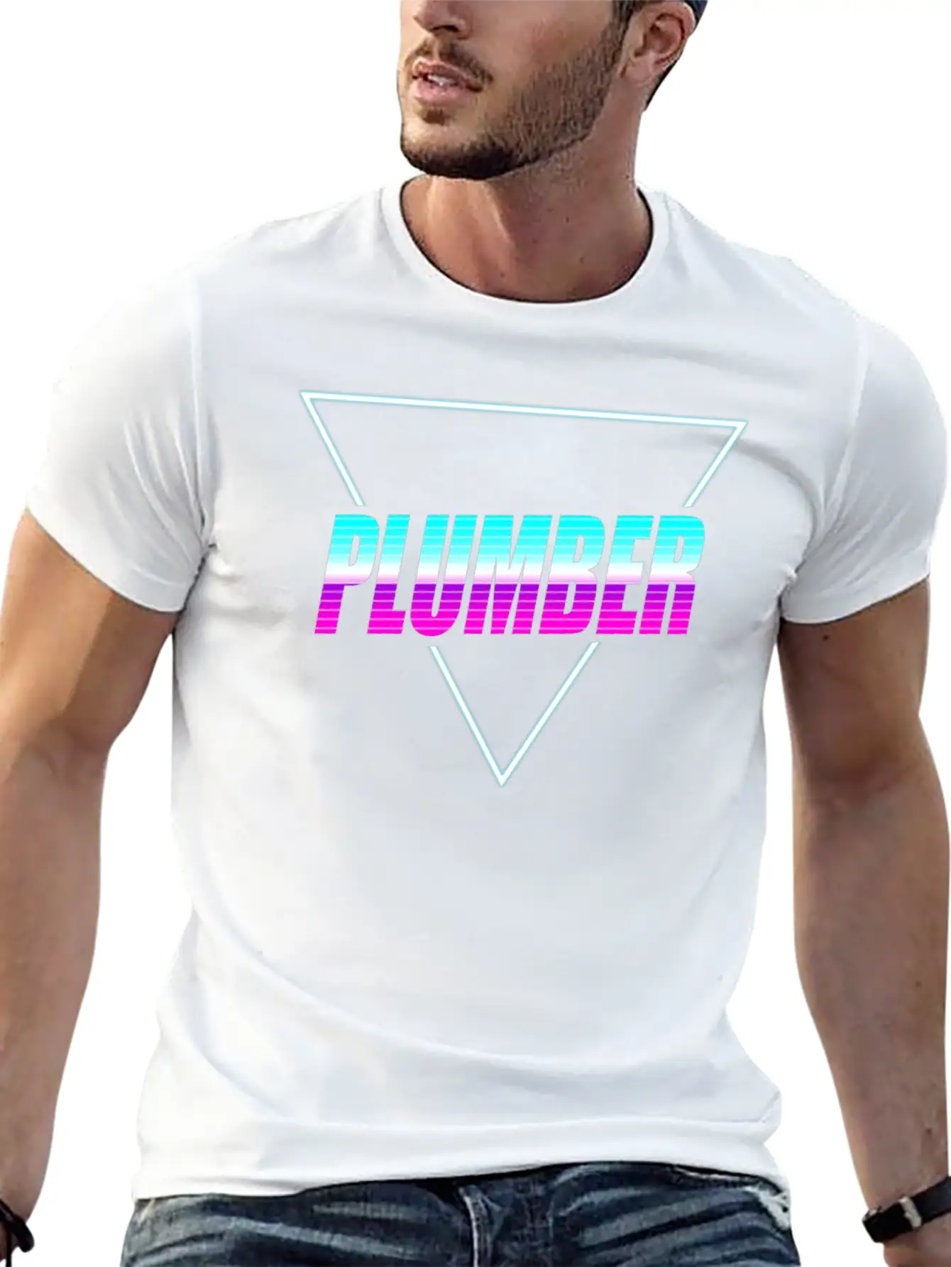 Plumbing Plumber 80s 90s Retro Classic Cotton Tee – Unisex Comfort For Any Season