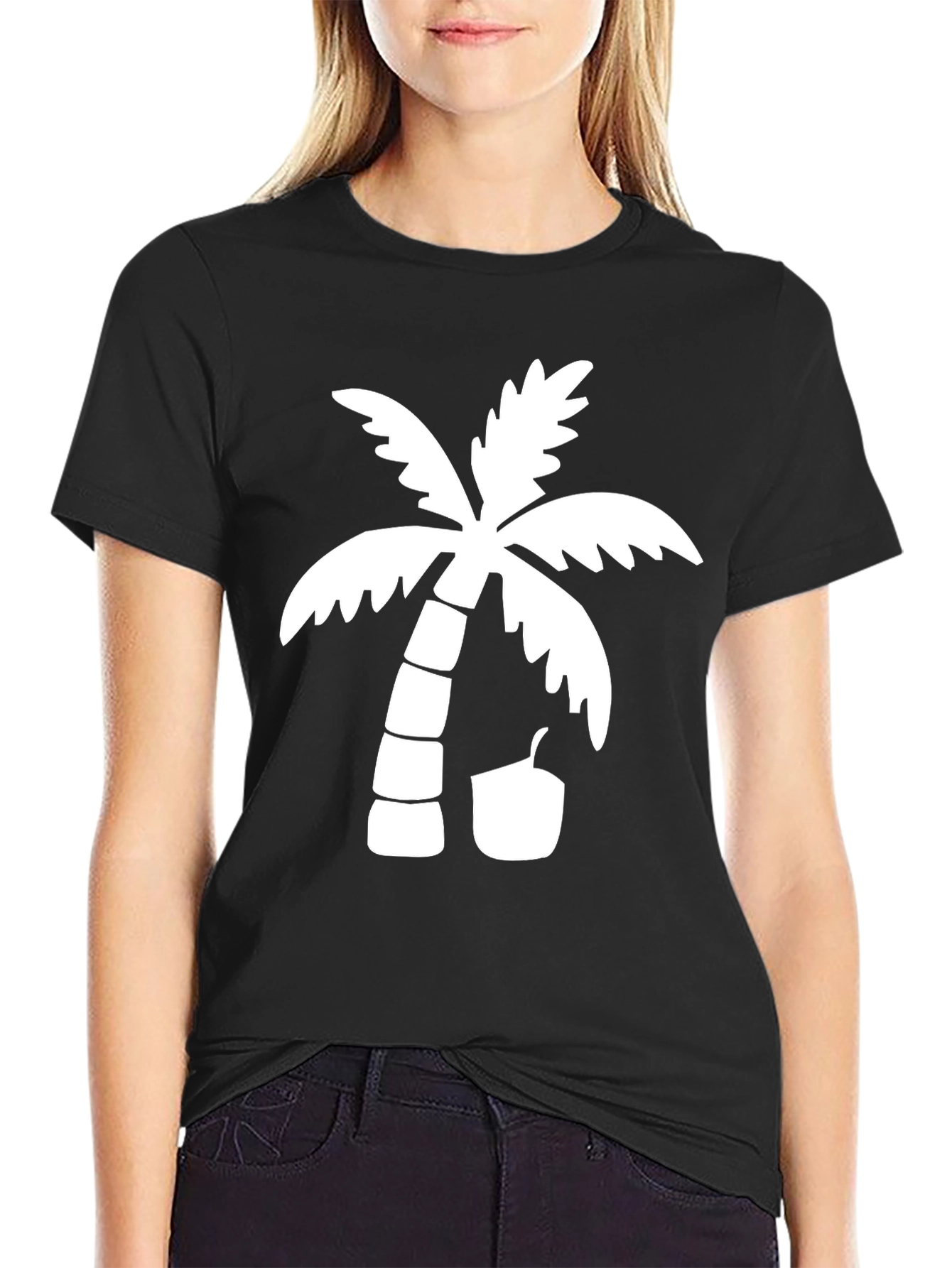 Palm Tree Graphic Tee - Island Vibes T-Shirt