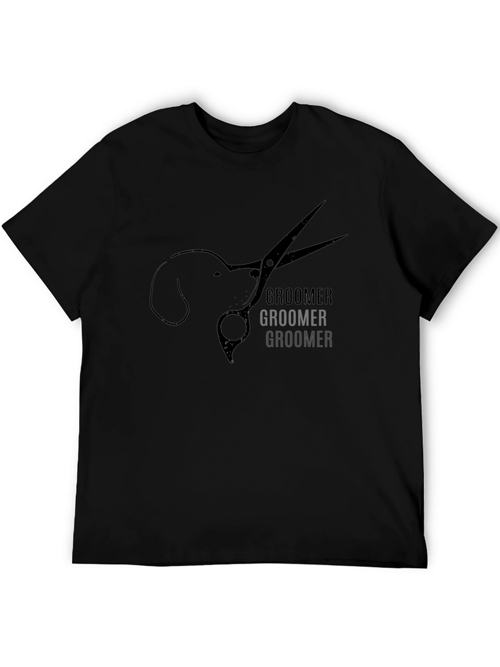 Dog Groomer T-Shirt - Unisex Black Tee