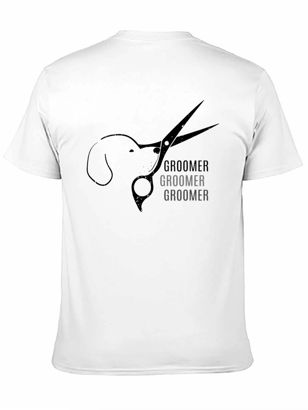 Dog Groomer T-Shirt - Unisex Black Tee