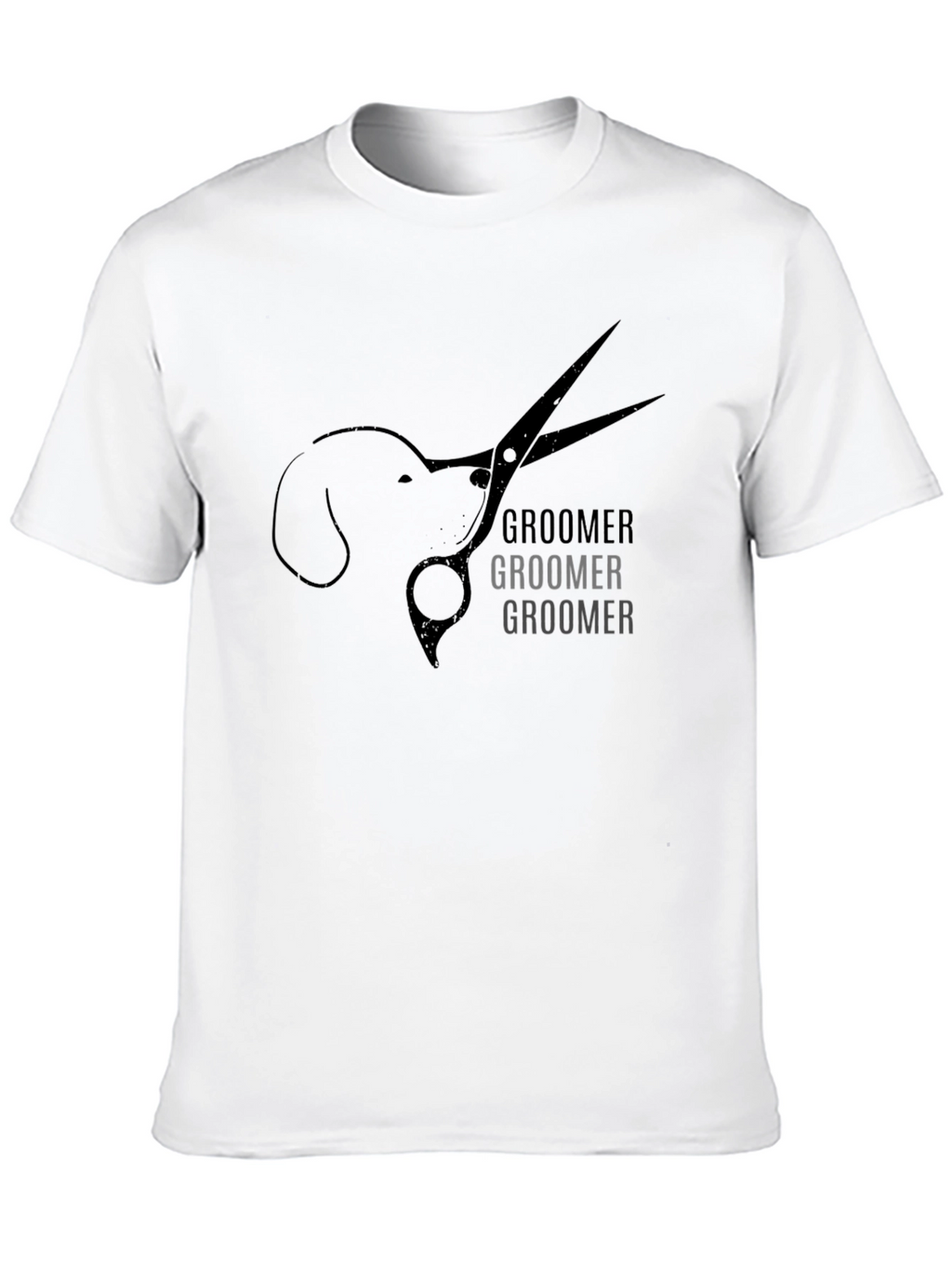 Dog Groomer T-Shirt - Unisex Black Tee