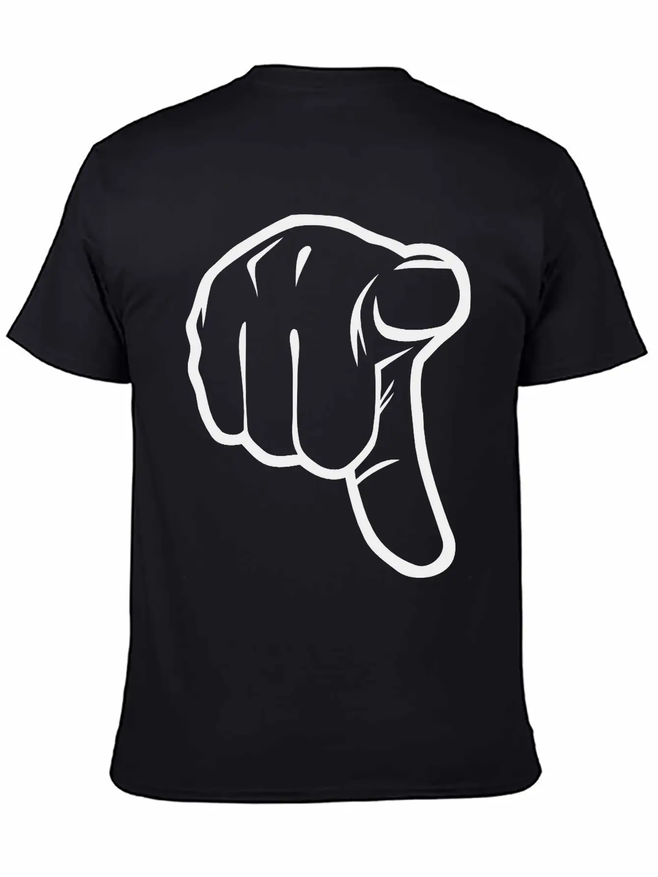 Pointing Finger Classic Cotton Tee – Unisex Comfort For Any Season