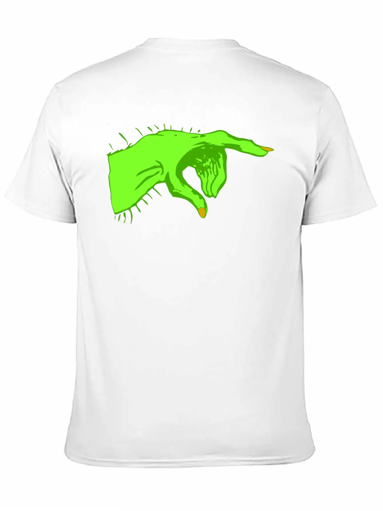 Pointing Monster Hand Color Essential Unisex Summer Tee – Soft Cotton Casual Fit