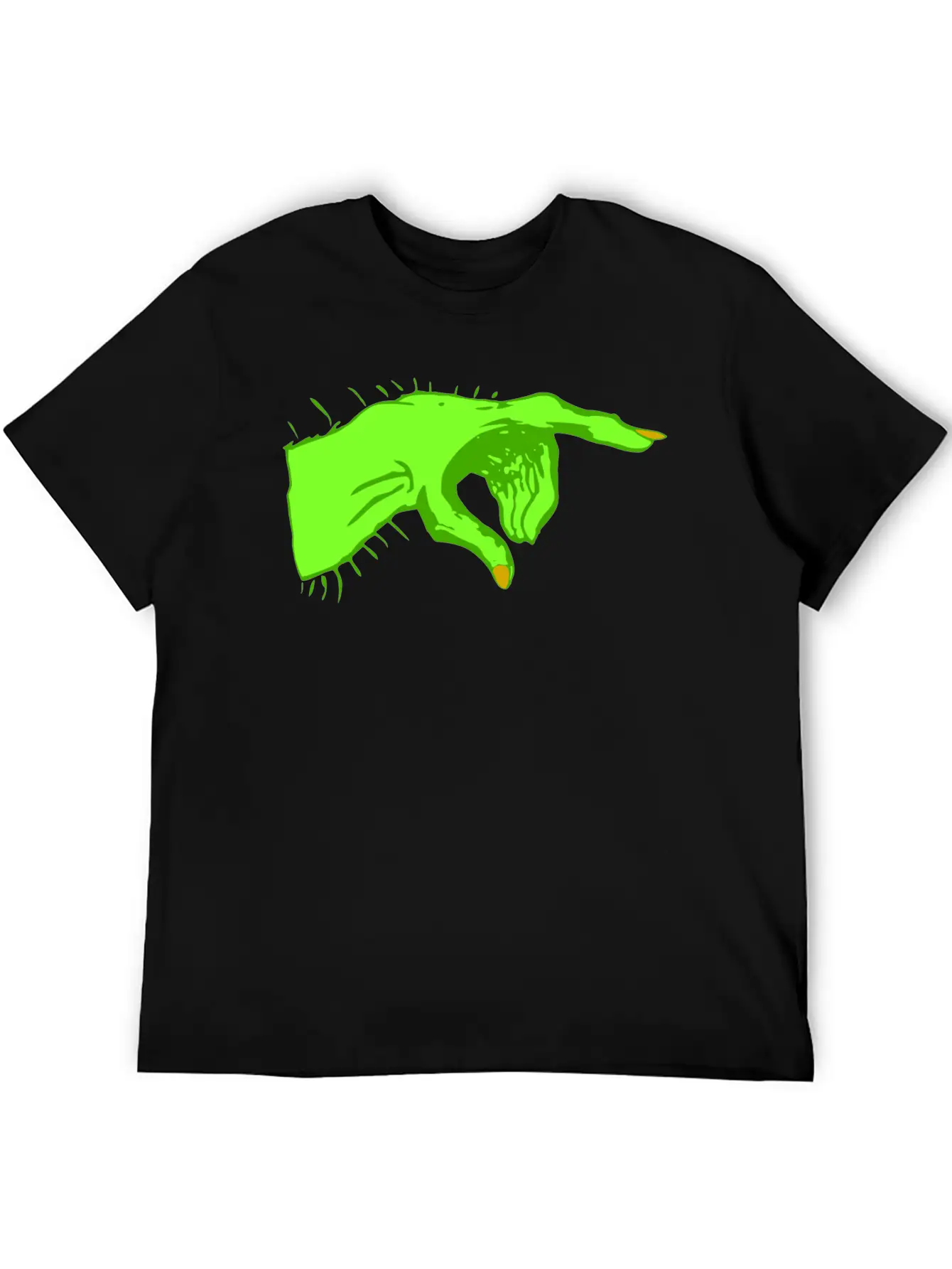 Pointing Monster Hand Color Essential Unisex Summer Tee – Soft Cotton Casual Fit