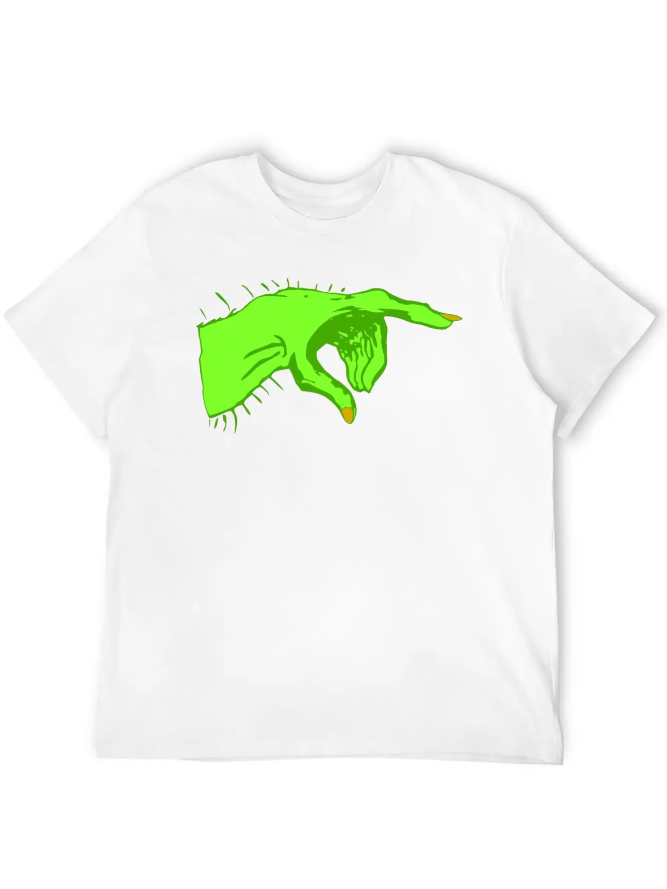 Pointing Monster Hand Color Essential Unisex Summer Tee – Soft Cotton Casual Fit