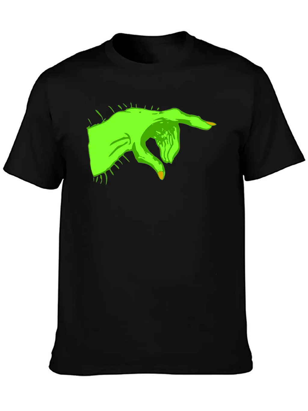 Pointing Monster Hand Color Essential Unisex Summer Tee – Soft Cotton Casual Fit