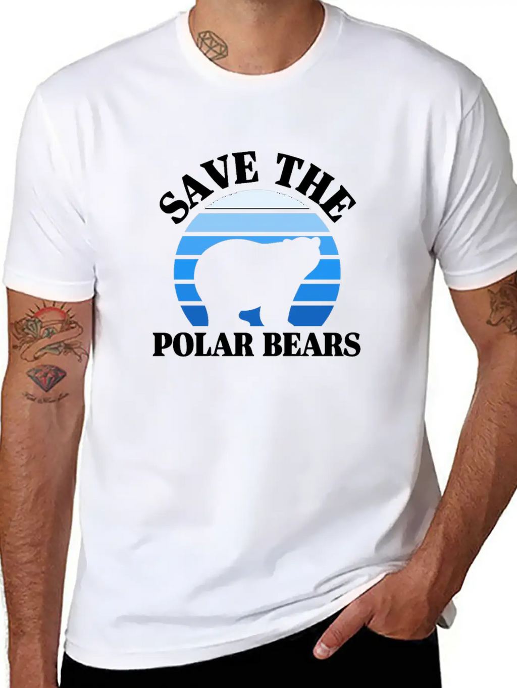 Polar Bear Timeless Short Sleeve Tee – Comfy And Minimalist Design