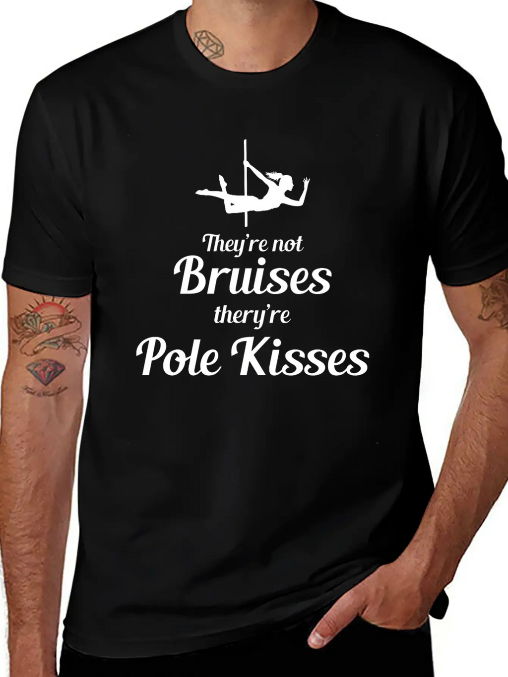 Pole Sport Dance Dancer Competition Acrobatics Relaxed Everyday Tee – Lightweight And Durable Cotton