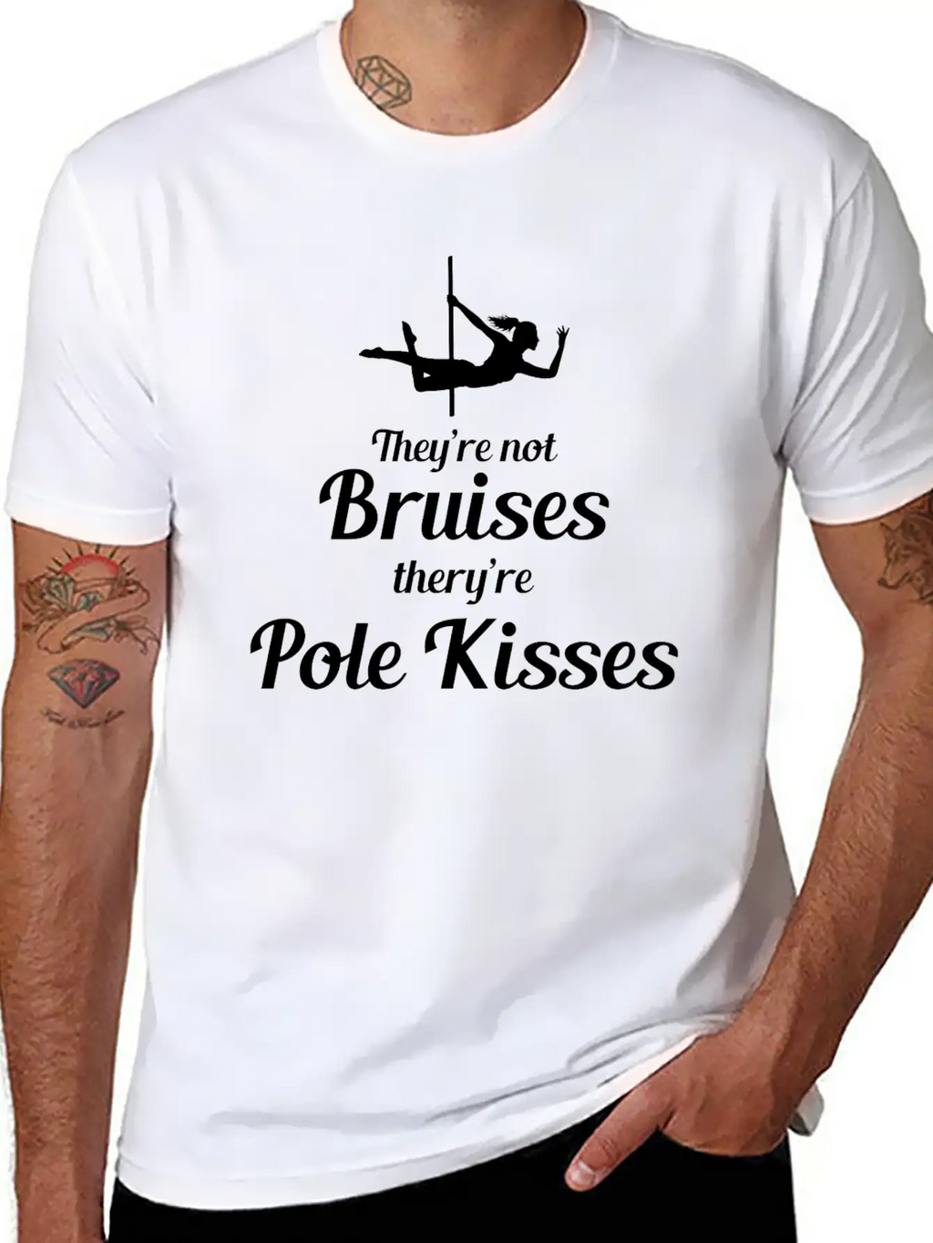 Pole Sport Dance Dancer Competition Acrobatics Relaxed Everyday Tee – Lightweight And Durable Cotton