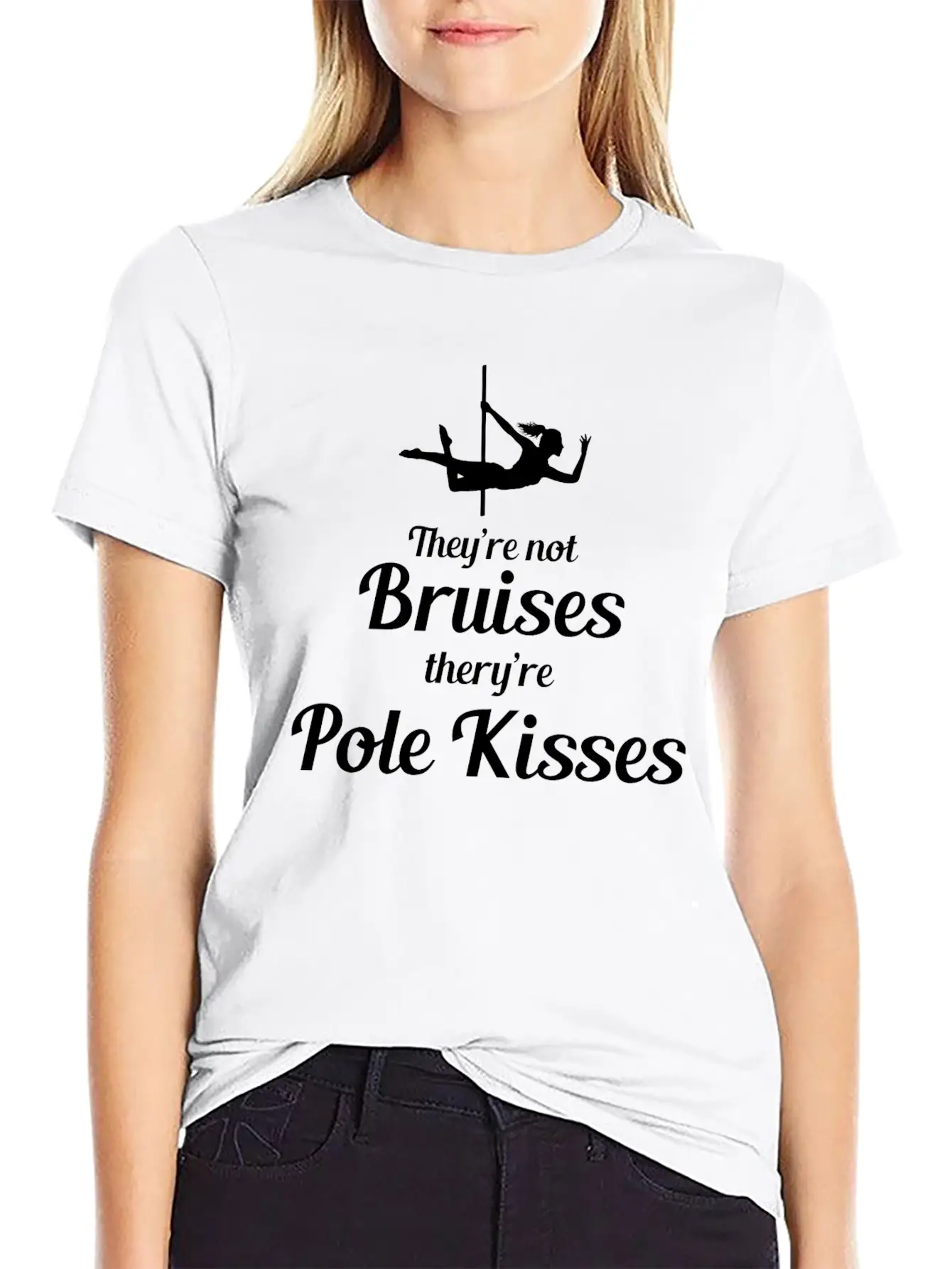 Pole Sport Dance Dancer Competition Acrobatics Relaxed Everyday Tee – Lightweight And Durable Cotton