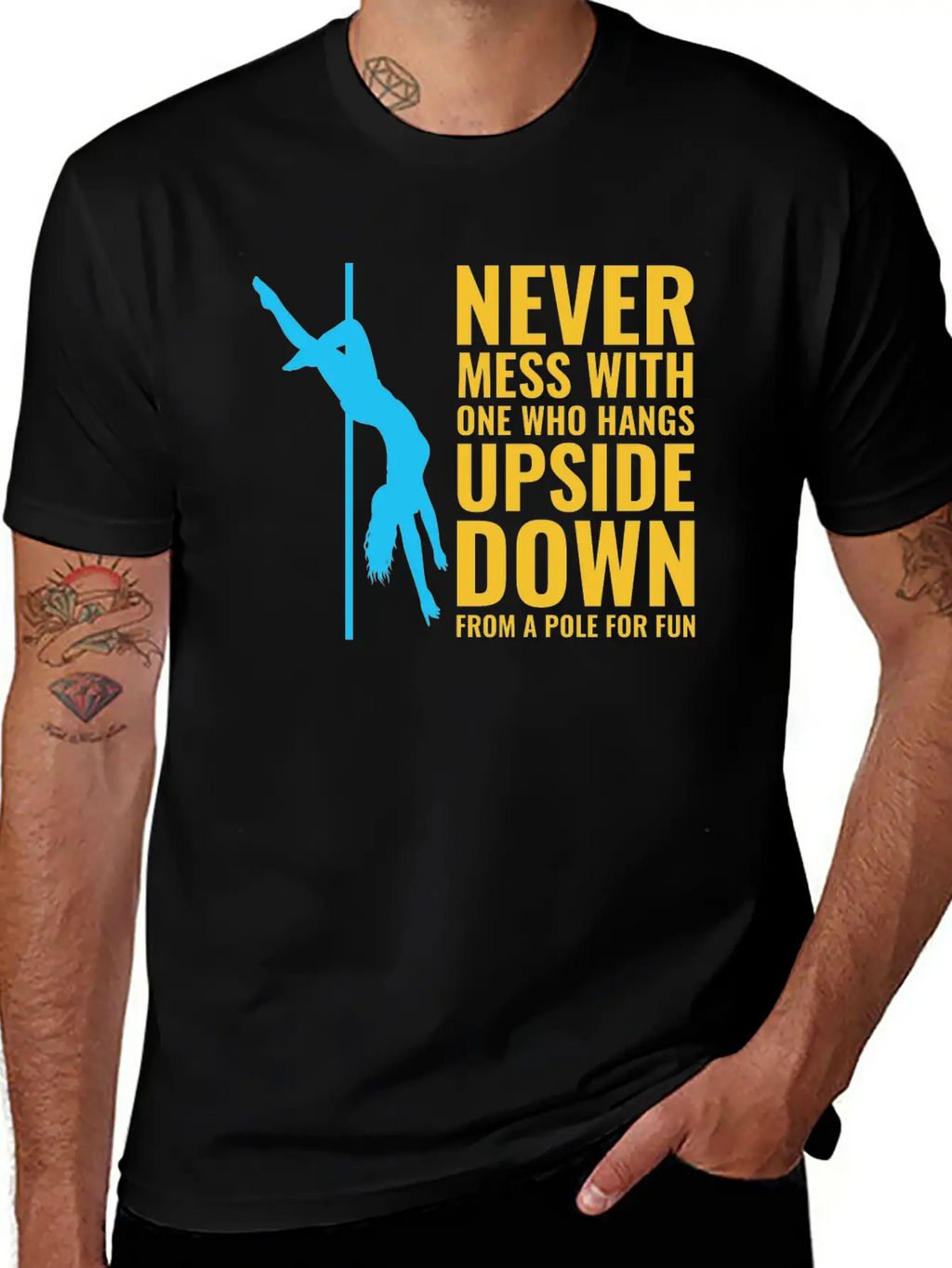 Pole Sport Dance Dancer Competition Acrobatics Timeless Short Sleeve Tee – Comfy And Minimalist Design