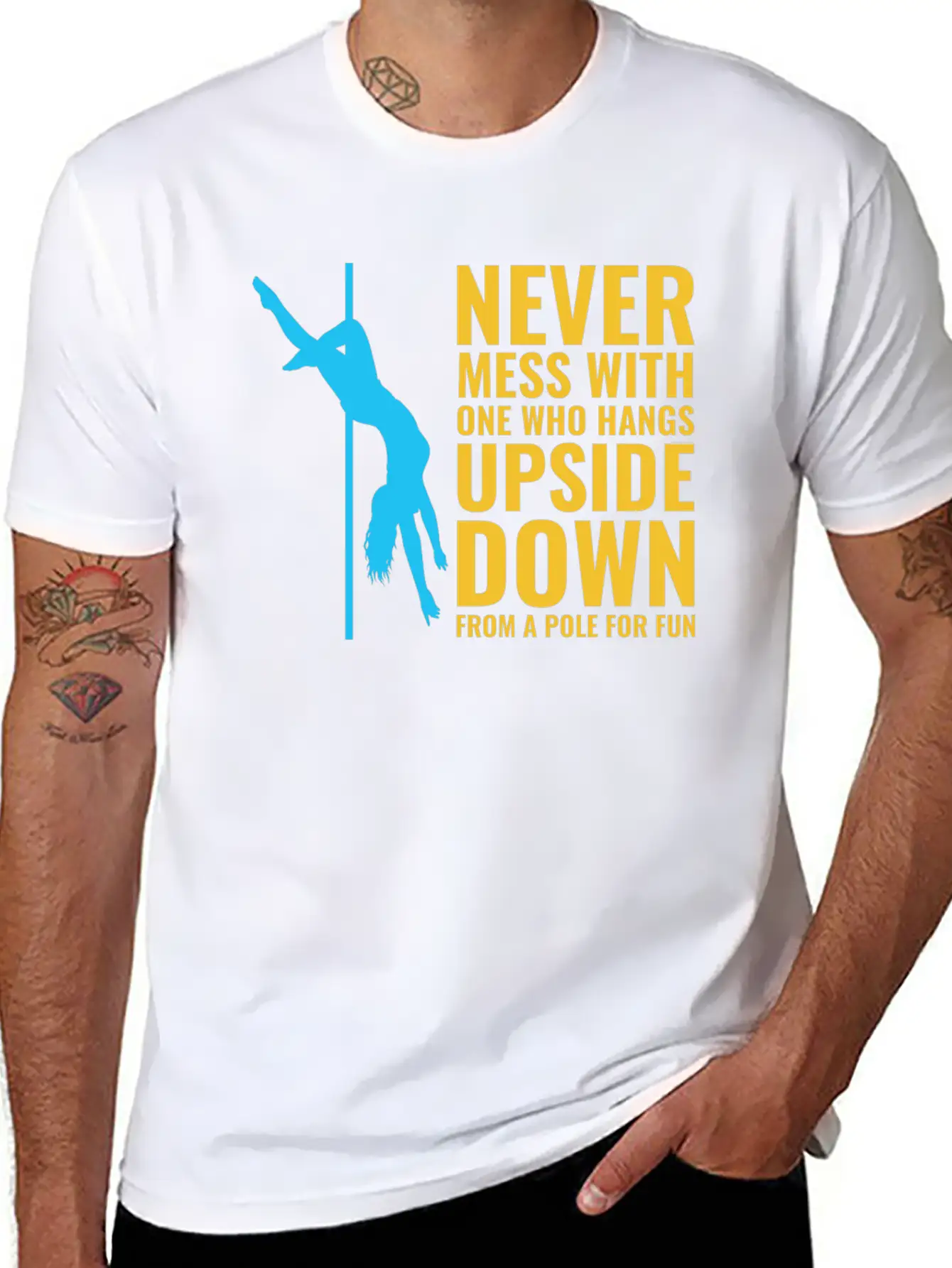Pole Sport Dance Dancer Competition Acrobatics Timeless Short Sleeve Tee – Comfy And Minimalist Design