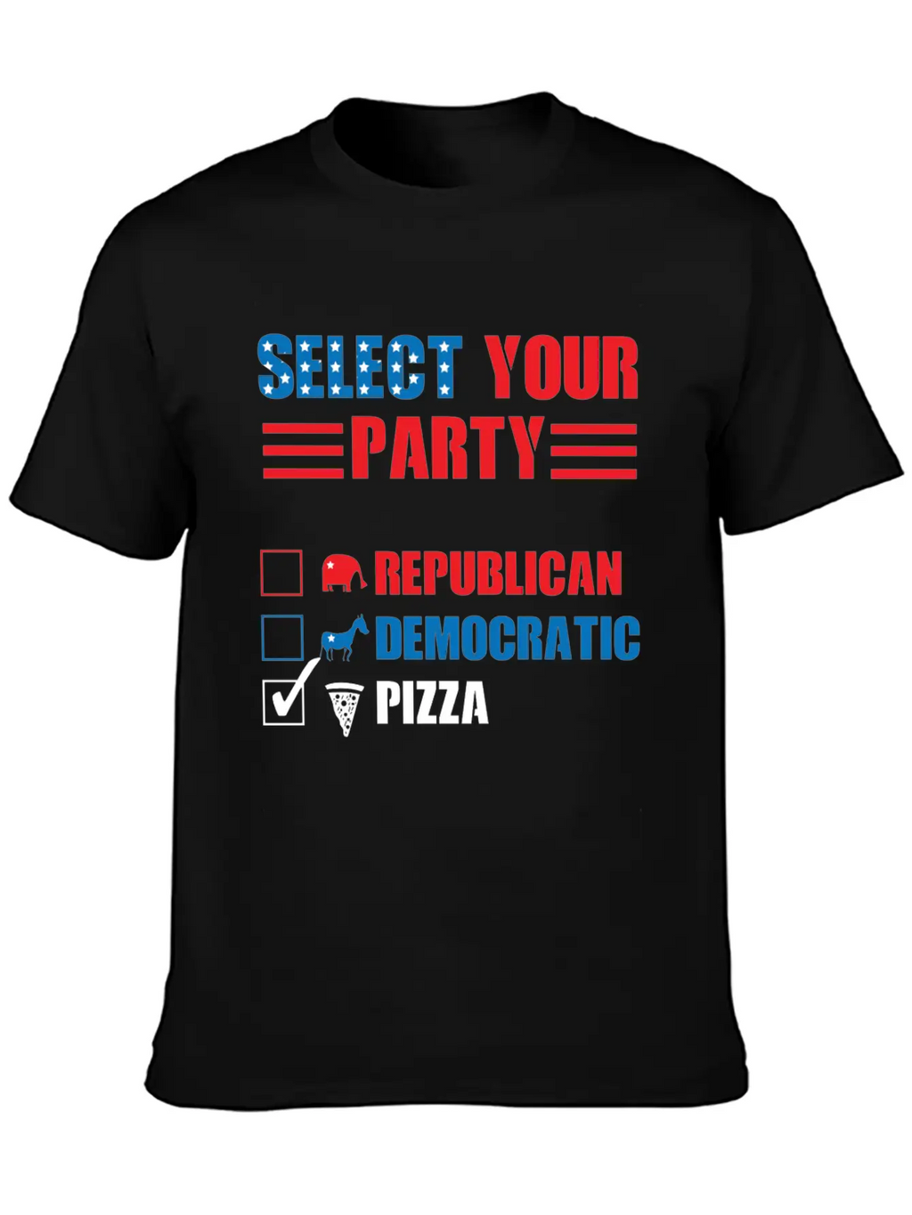 Political Party Vote Shirts Party Funny Political Election Voting Humor Unisex Casual T-Shirt – Clean Design For Daily Comfort