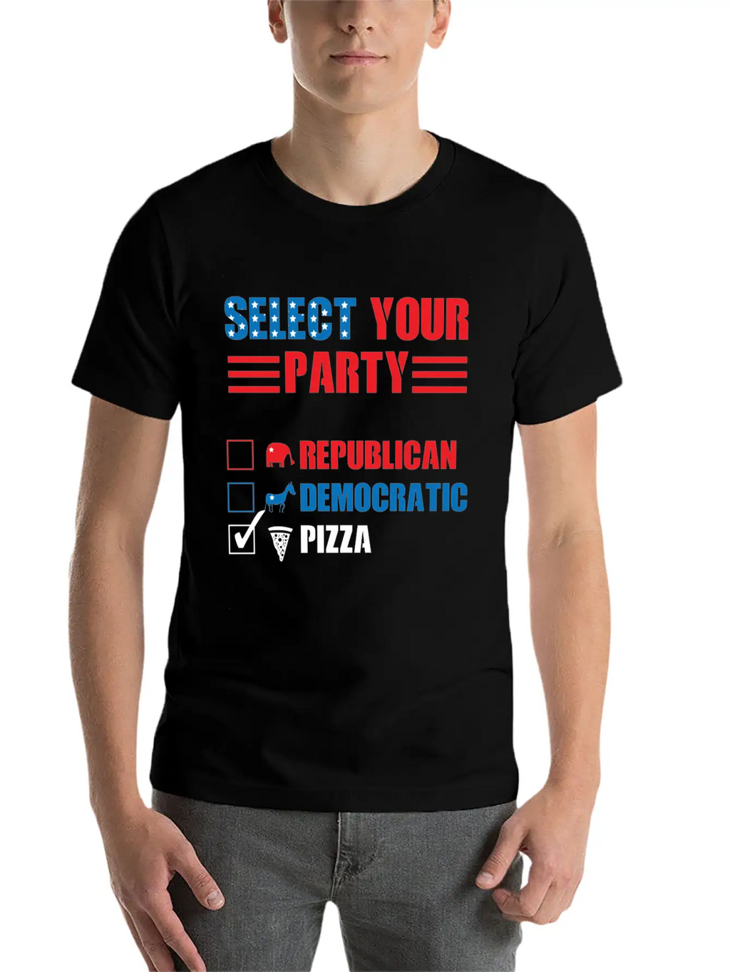 Political Party Vote Shirts Party Funny Political Election Voting Humor Unisex Casual T-Shirt – Clean Design For Daily Comfort