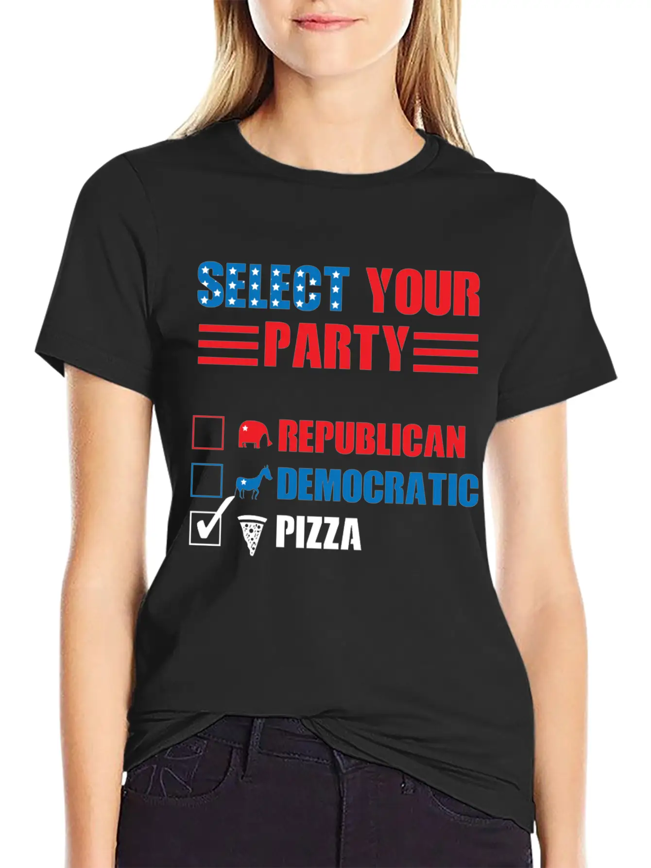 Political Party Vote Shirts Party Funny Political Election Voting Humor Unisex Casual T-Shirt – Clean Design For Daily Comfort