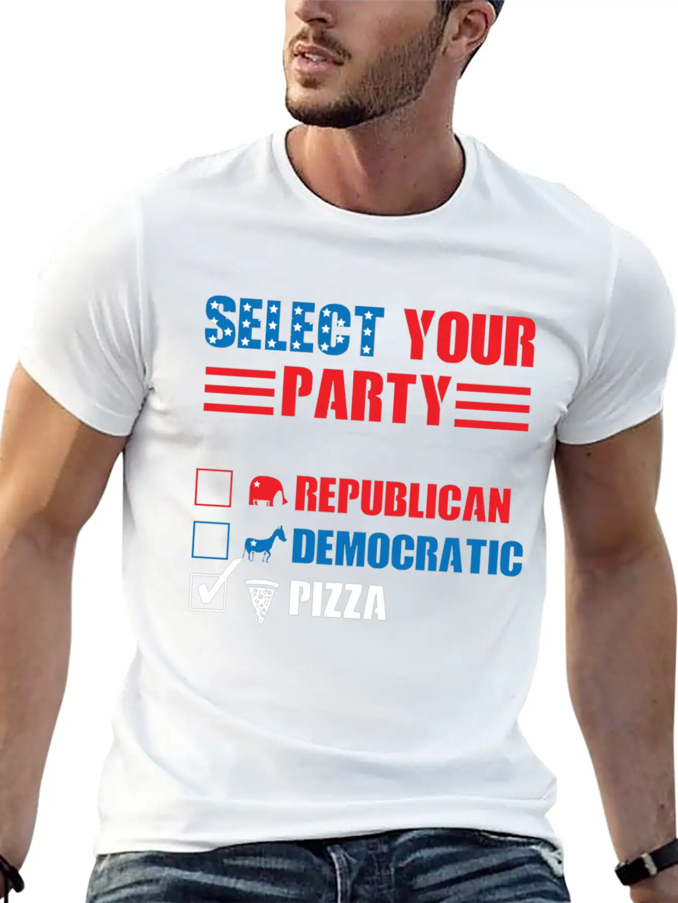 Political Party Vote Shirts Party Funny Political Election Voting Humor Unisex Casual T-Shirt – Clean Design For Daily Comfort