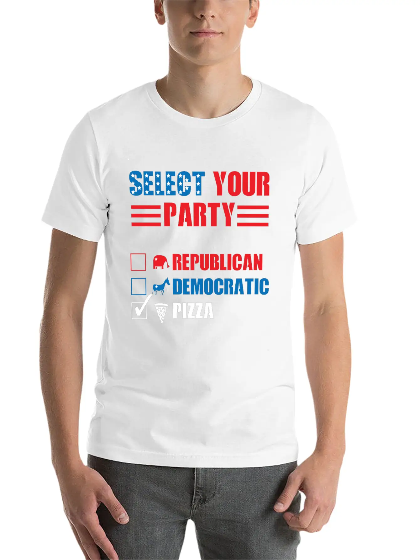 Political Party Vote Shirts Party Funny Political Election Voting Humor Unisex Casual T-Shirt – Clean Design For Daily Comfort