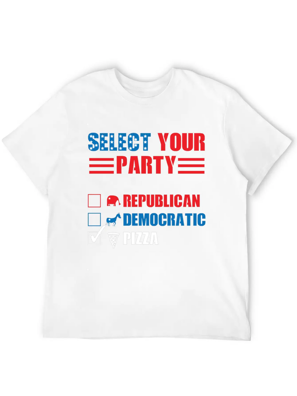 Political Party Vote Shirts Party Funny Political Election Voting Humor Unisex Casual T-Shirt – Clean Design For Daily Comfort